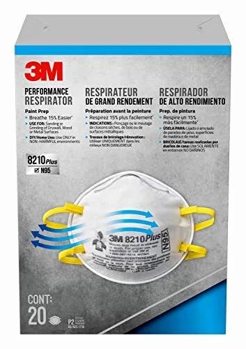 Amazon.ca: 3M Disposable Respirators, Advanced Filter, Paint Prep, 20 Masks (N95) $22.57 Amazon.ca: 3M Disposable Respirators, Advanced Filter, Paint Prep, 20 Masks (N95) $22.57