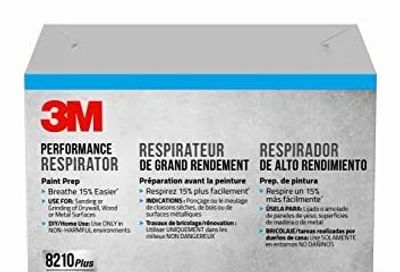 Amazon.ca: 3M Disposable Respirators, Advanced Filter, Paint Prep, 20 Masks (N95) $22.57
