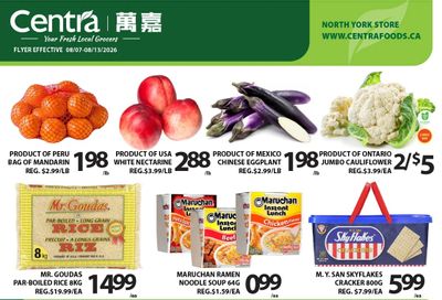 Centra Foods (North York) Flyer August 7 to 13