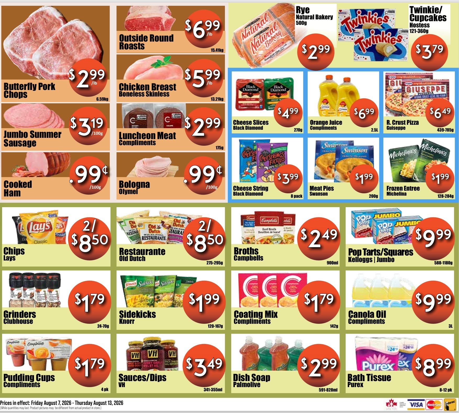 Westfort Foods Flyer August 7 to 13