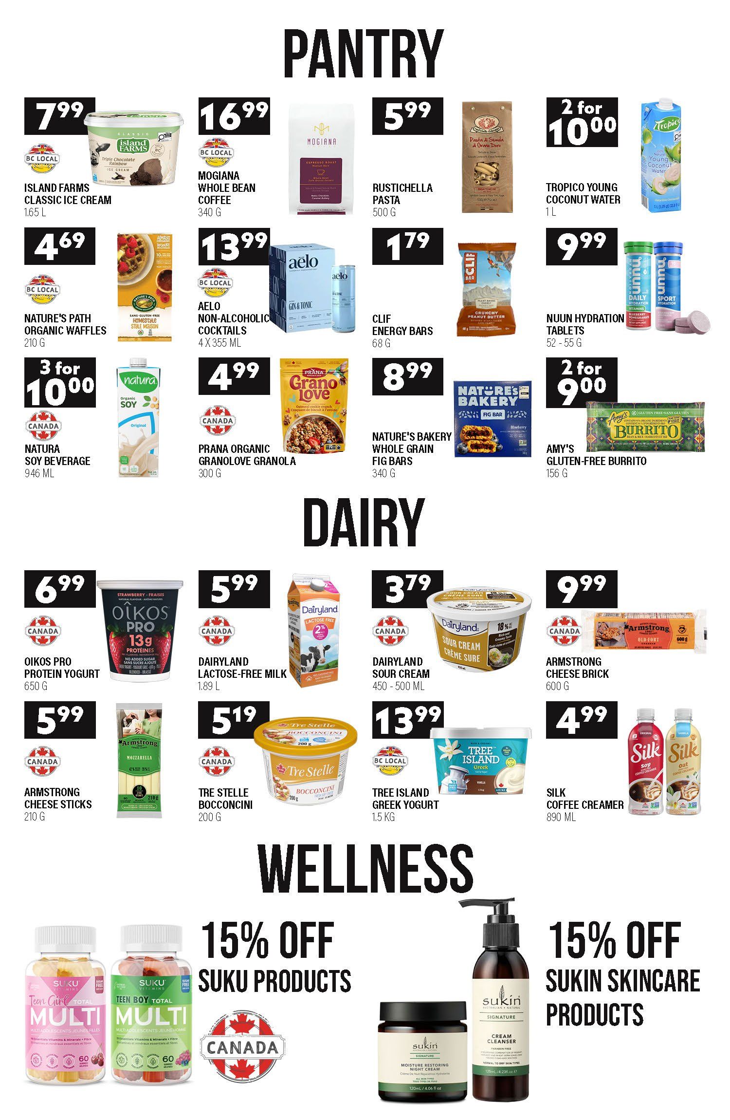 Stong's Market Flyer August 7 to 20