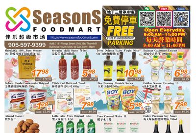 Seasons Food Mart (Thornhill) Flyer August 7 to 13
