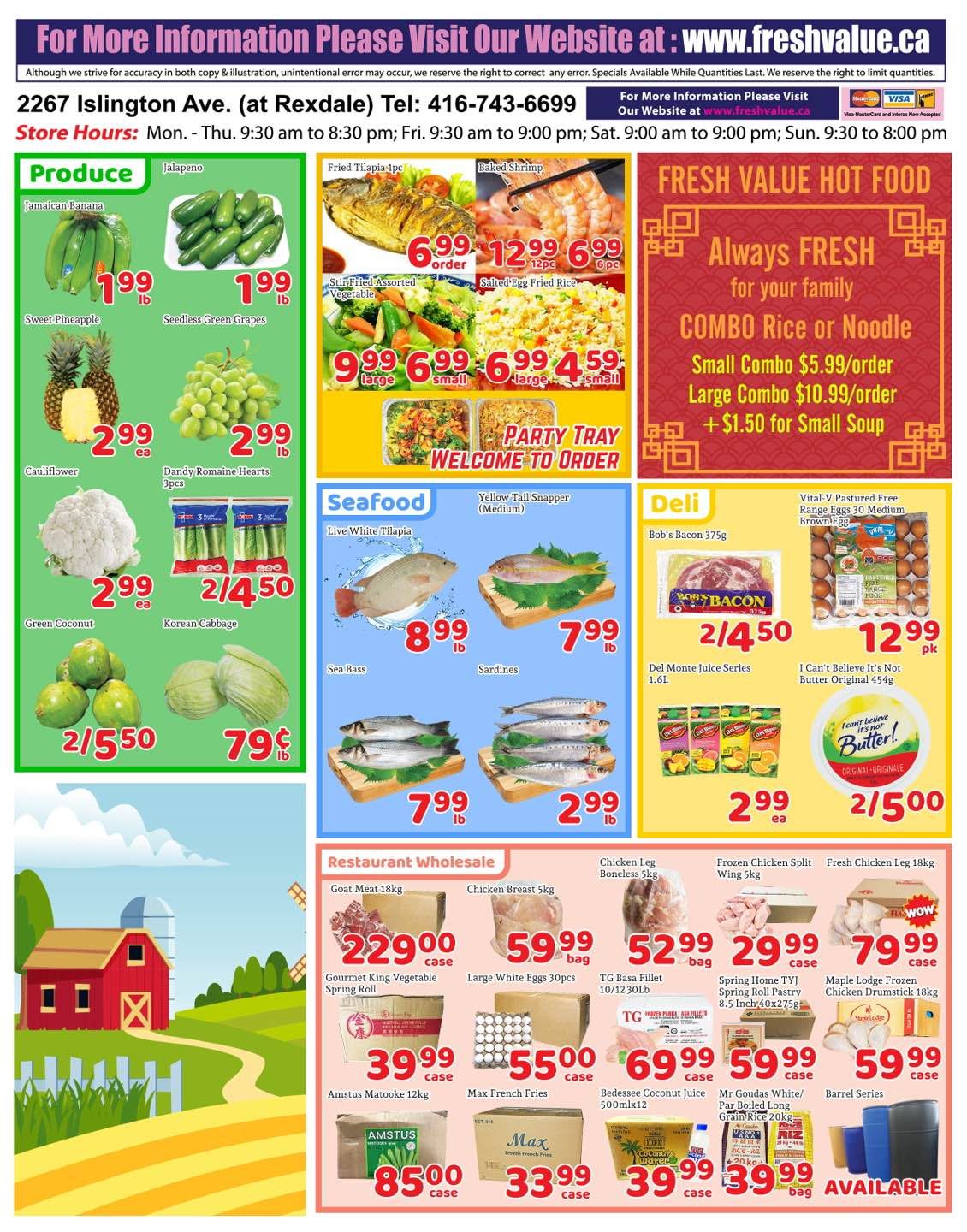 Fresh Value (Etobicoke) Flyer August 7 to 13