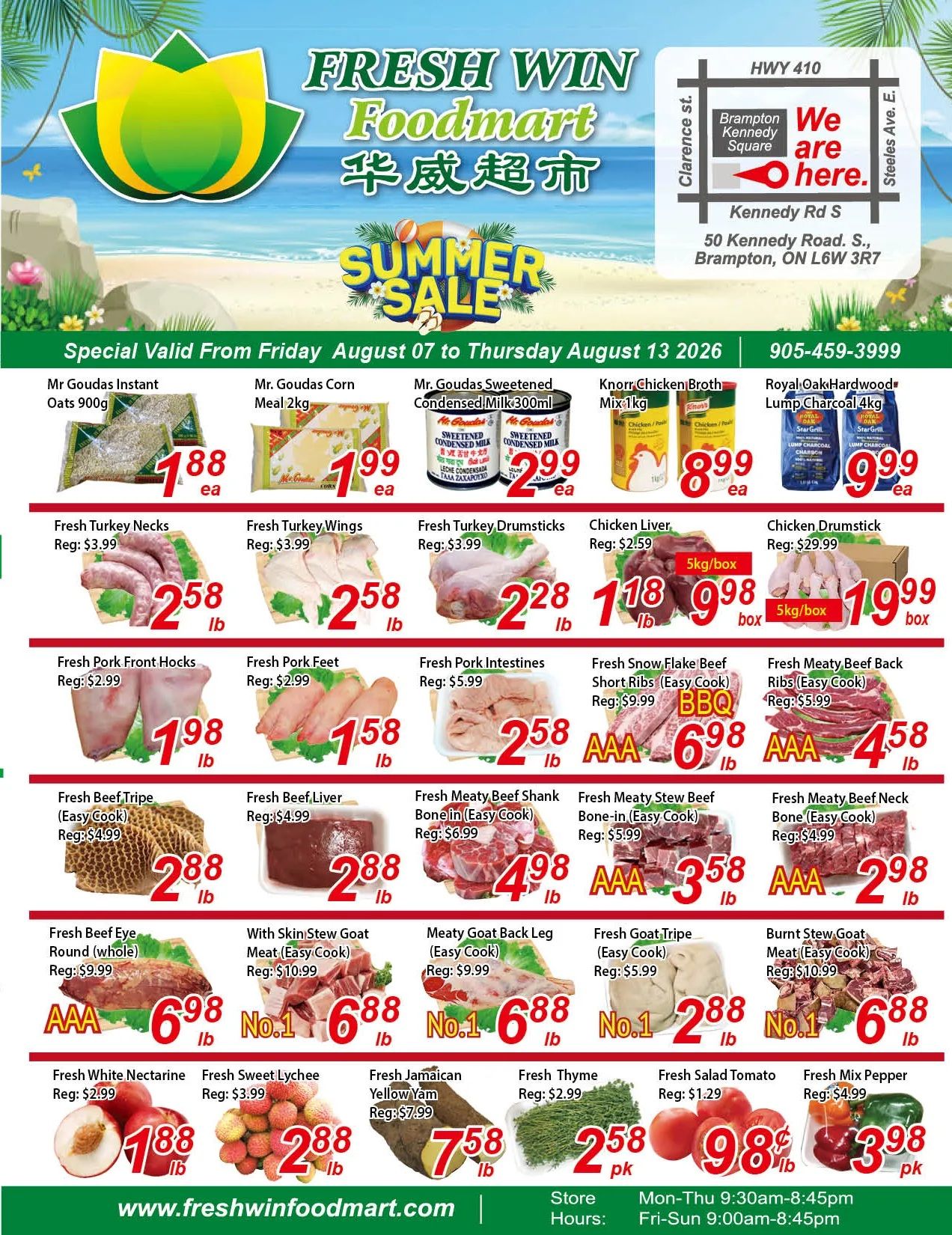 Fresh Win Foodmart Flyer August 7 to 13
