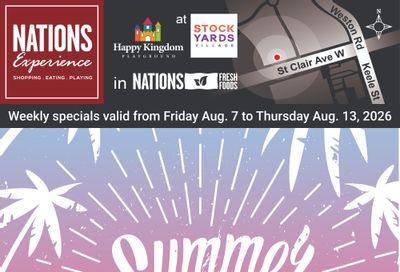 Nations Fresh Foods (Toronto) Flyer August 7 to 13