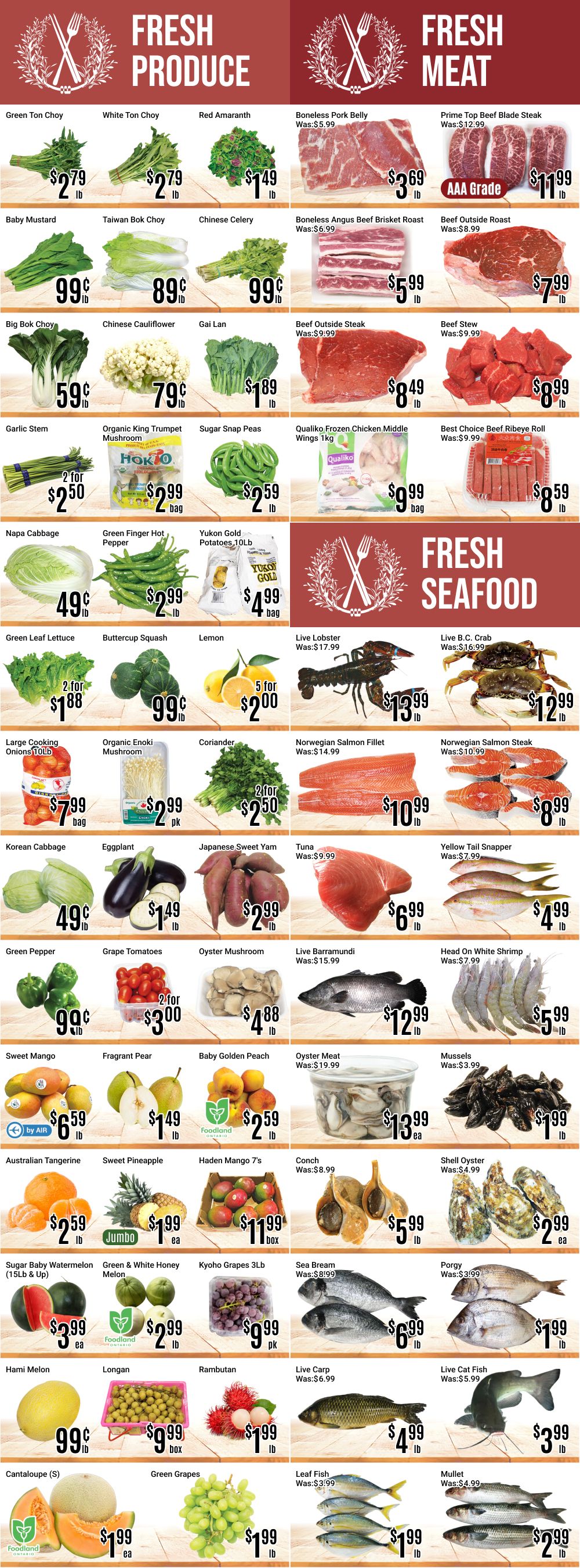 Nations Fresh Foods (Toronto) Flyer August 7 to 13
