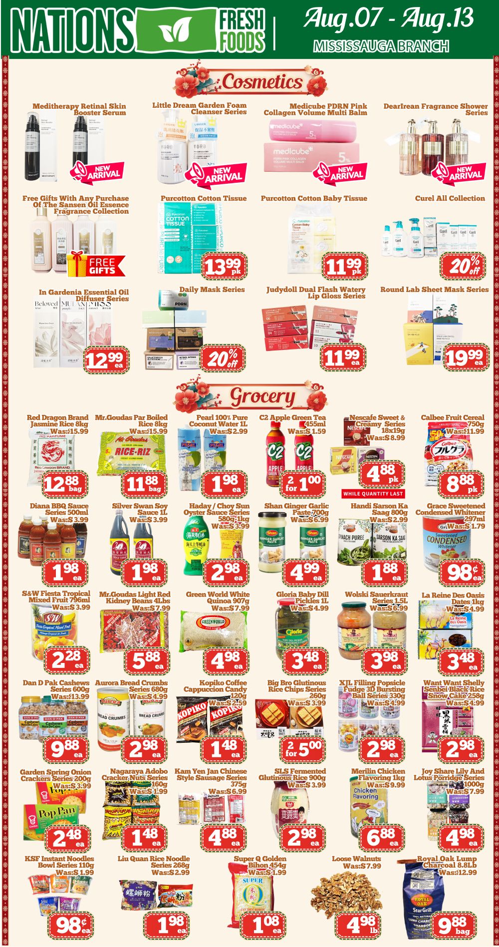 Nations Fresh Foods (Mississauga) Flyer August 7 to 13