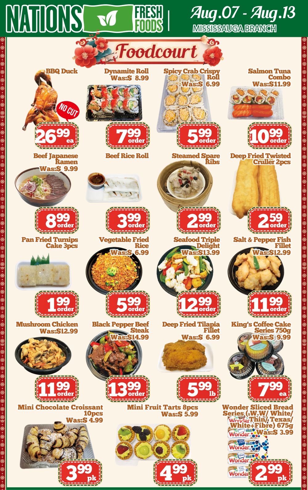 Nations Fresh Foods (Mississauga) Flyer August 7 to 13