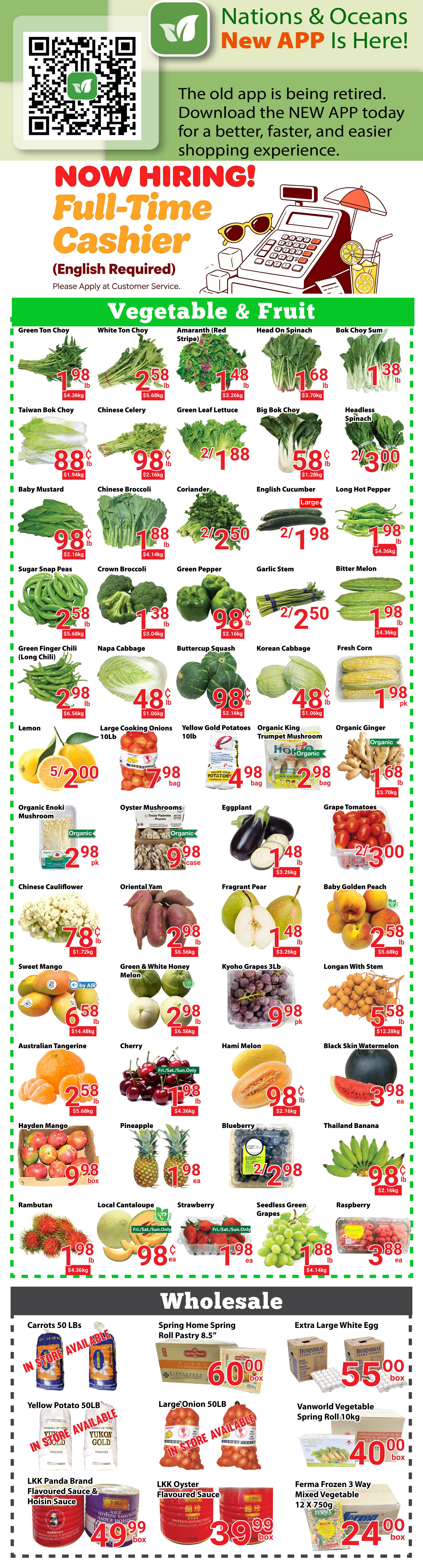 Nations Fresh Foods (Vaughan) Flyer August 7 to 13