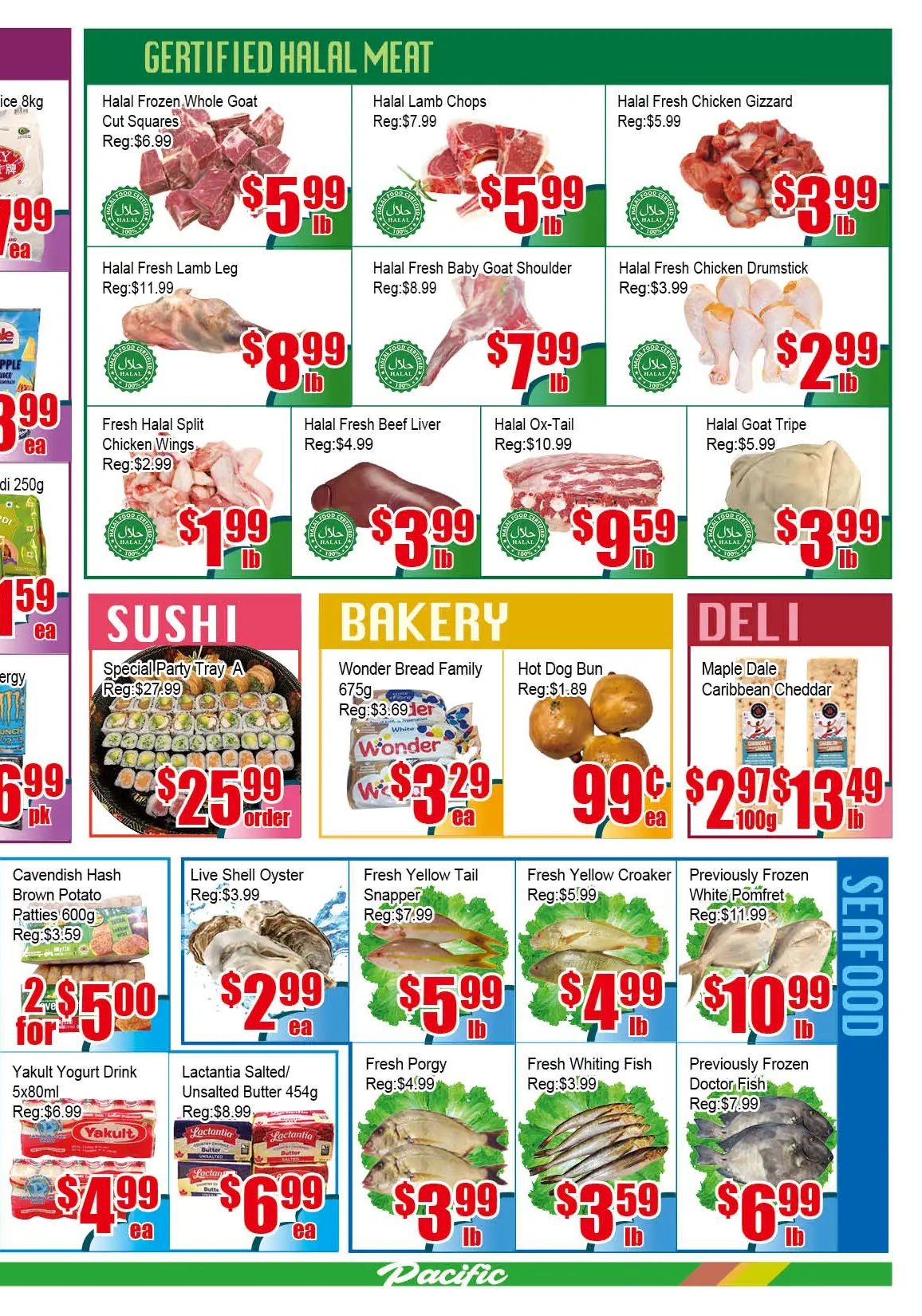 Pacific Fresh Food Market (Pickering) Flyer August 7 to 13