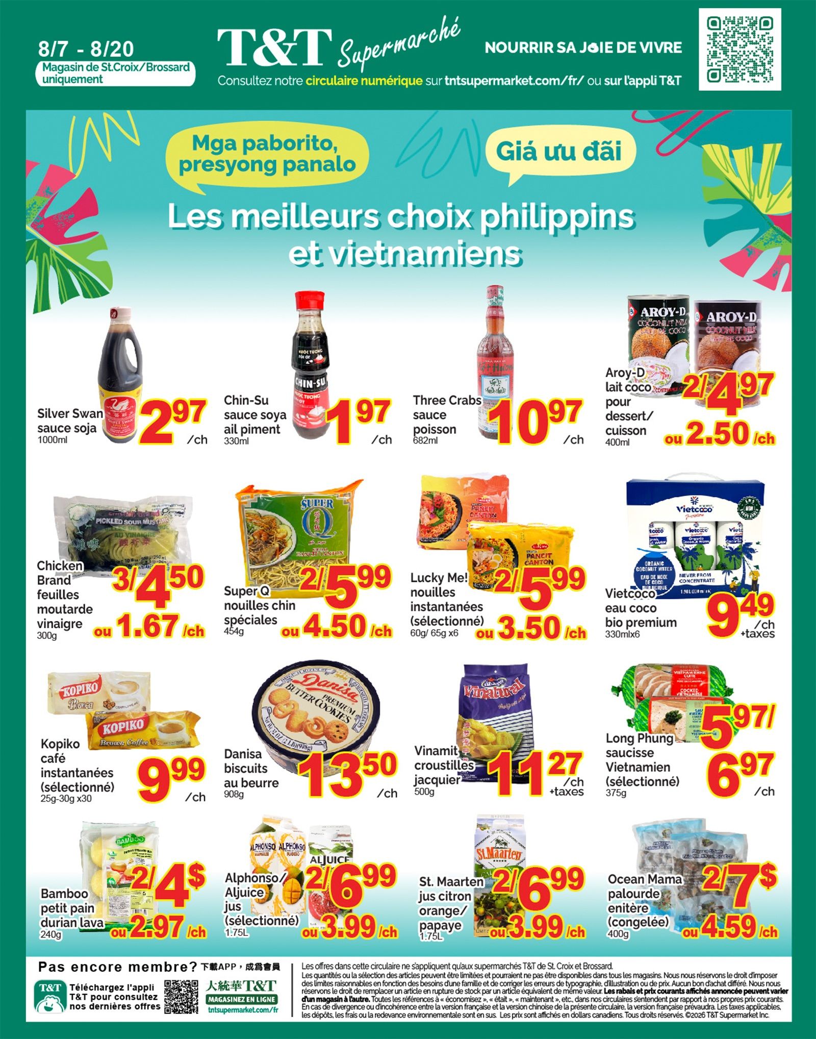 T&T Supermarket (QC) Flyer August 7 to 13