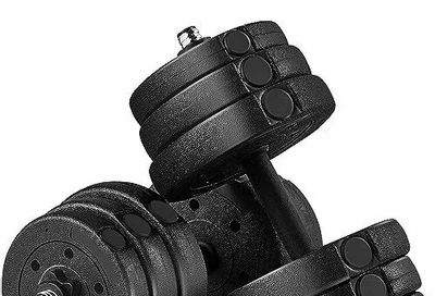 Amazon.ca: Adjustable Dumbbells Weight Set 33LB/44LB/55LB/66LB $79.99