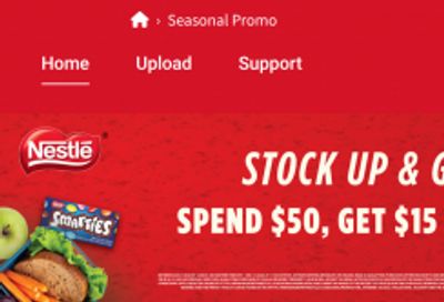Nestle Canada: Get a $15 Prepaid Card When You Spend $50 on Nestle Confectionery Products