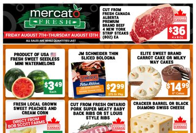 Mercato Fresh Flyer August 7 to 13