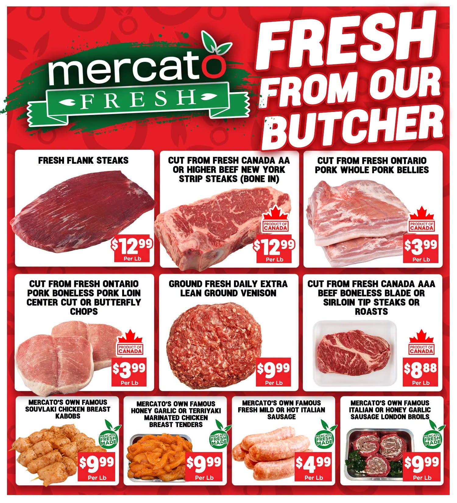 Mercato Fresh Flyer August 7 to 13