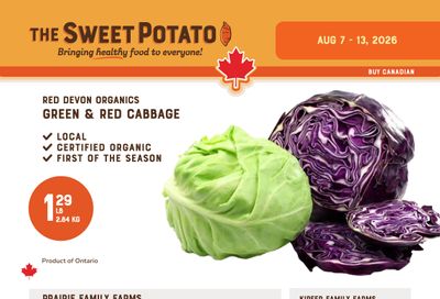 The Sweet Potato Flyer August 7 to 13