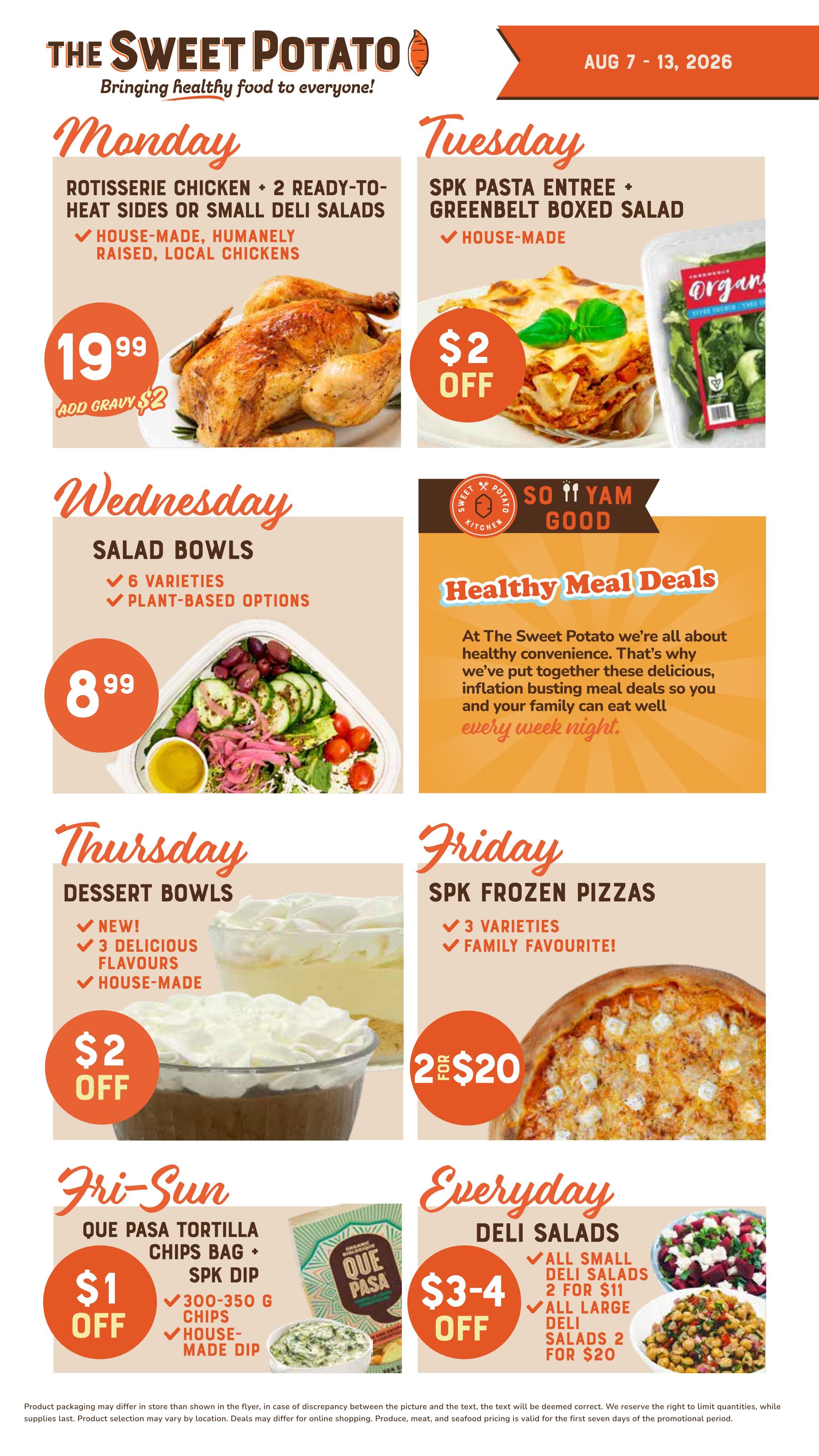 The Sweet Potato Flyer August 7 to 13