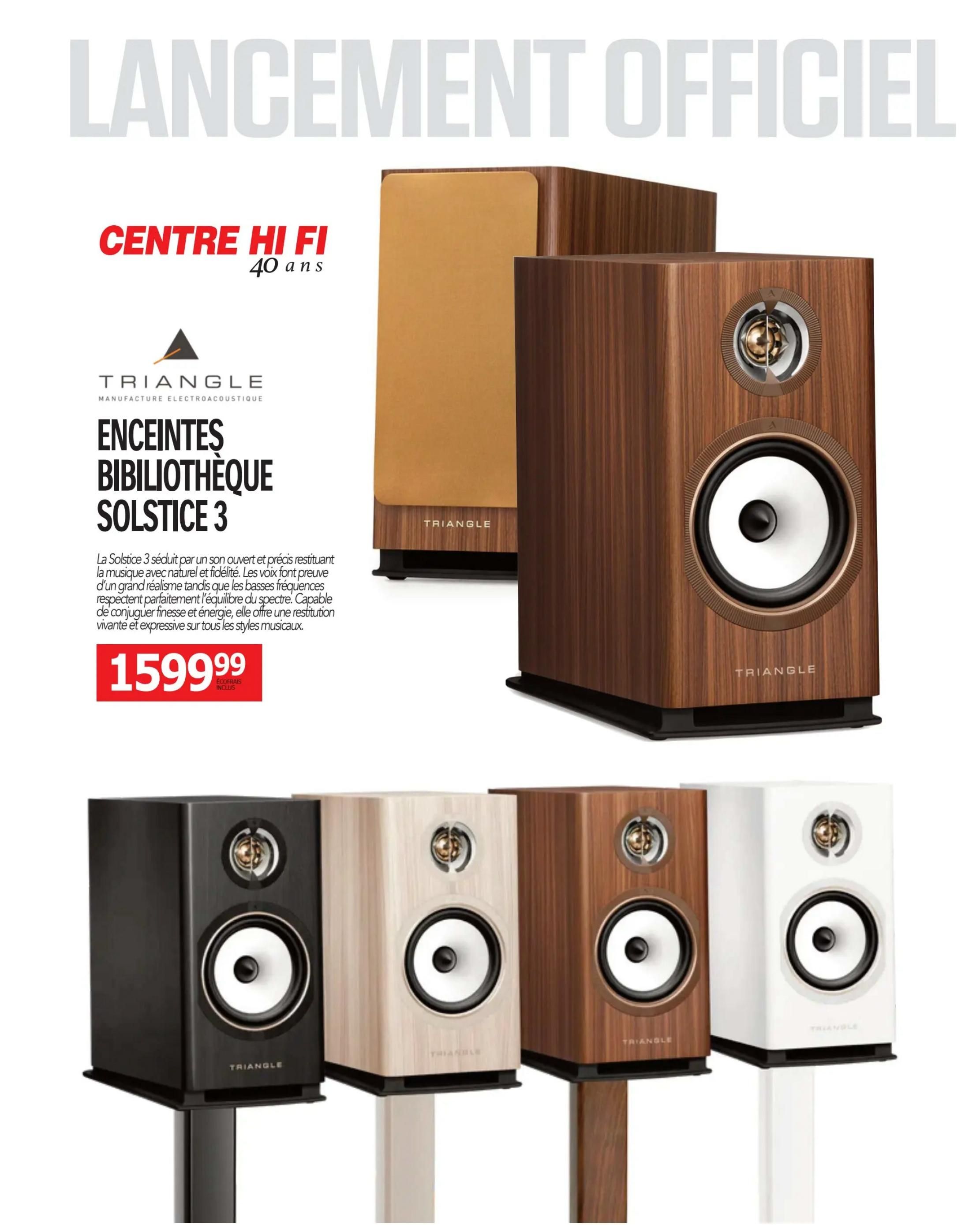 Centre Hi-Fi Flyer August 7 to 13