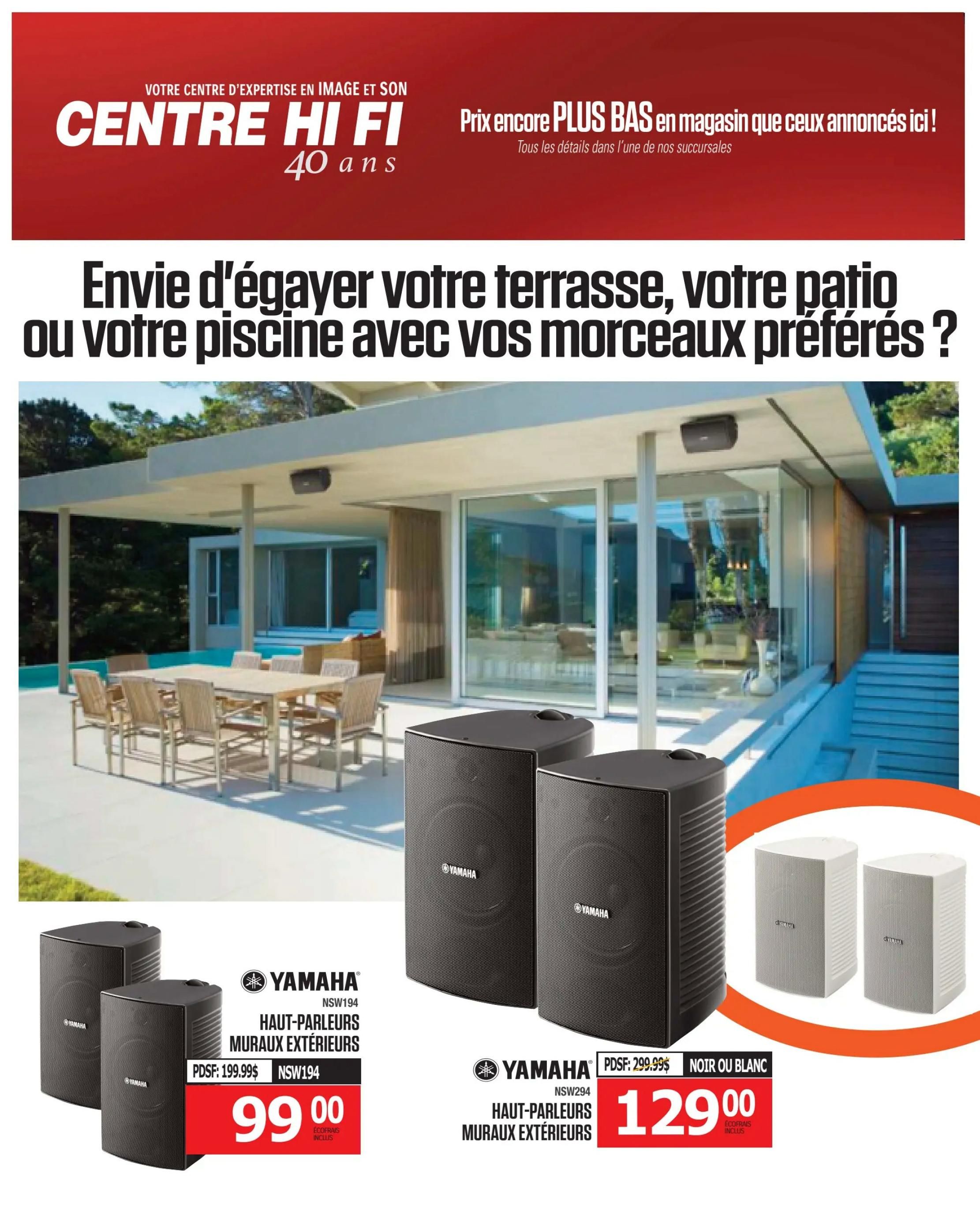 Centre Hi-Fi Flyer August 7 to 13