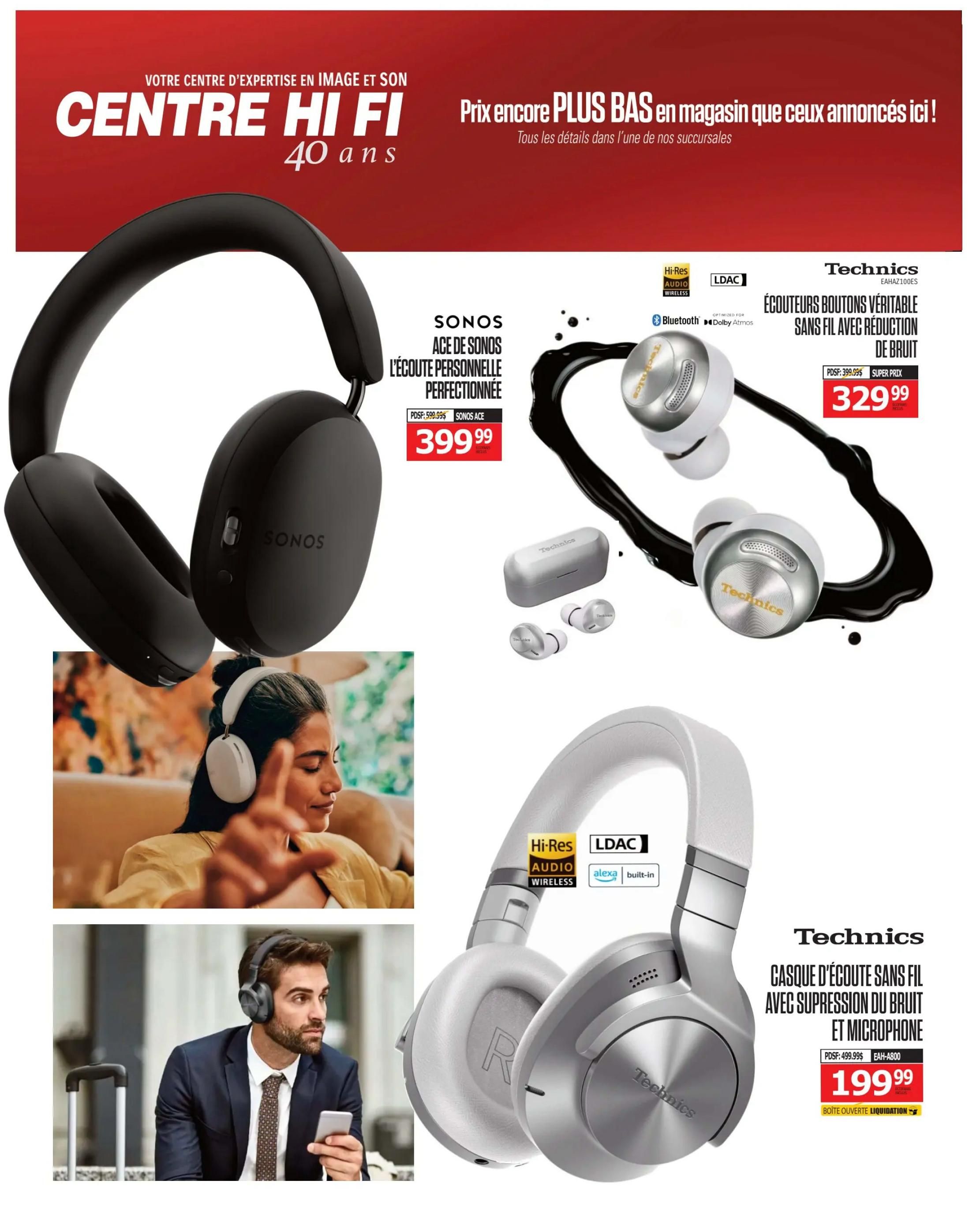 Centre Hi-Fi Flyer August 7 to 13