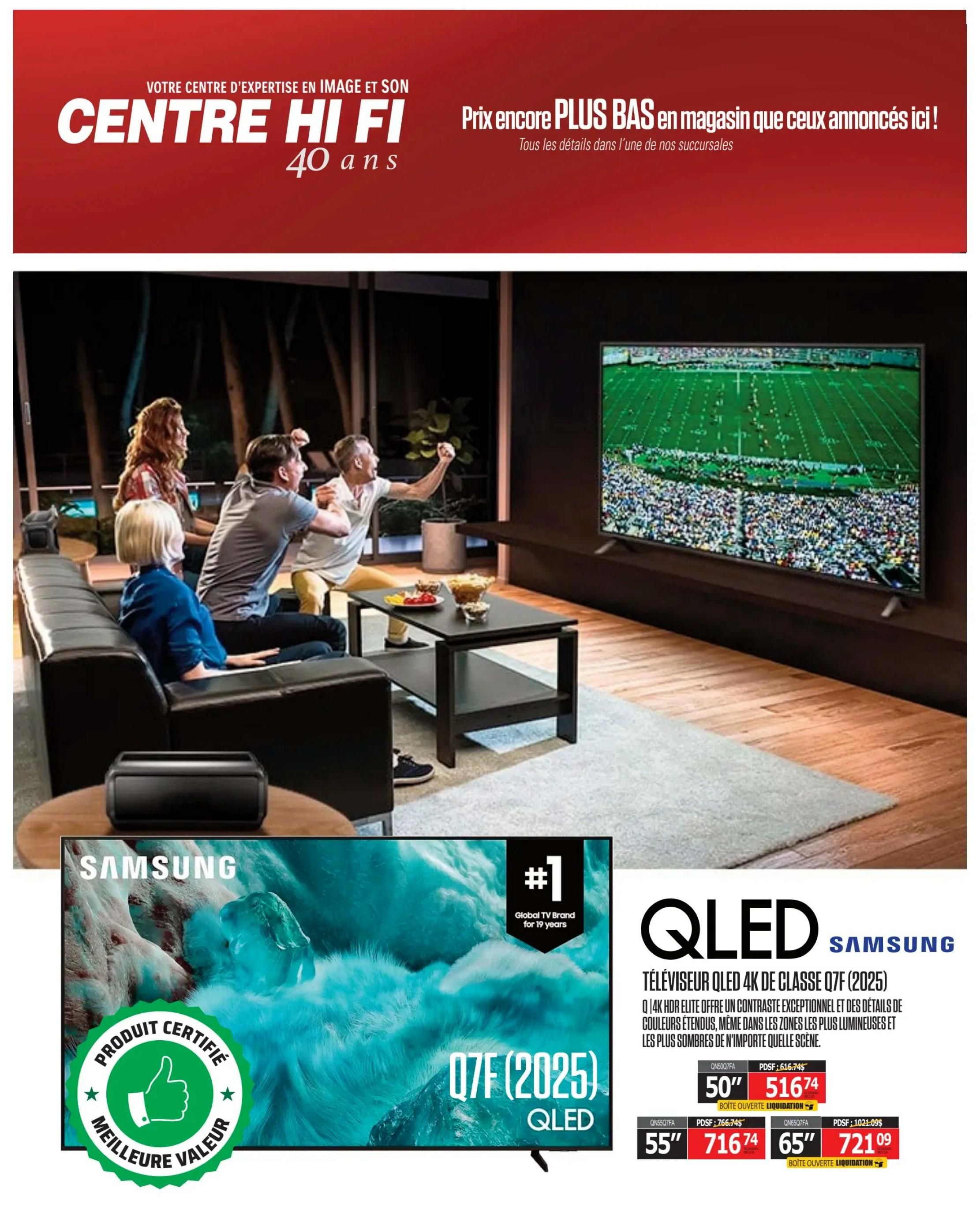 Centre Hi-Fi Flyer August 7 to 13