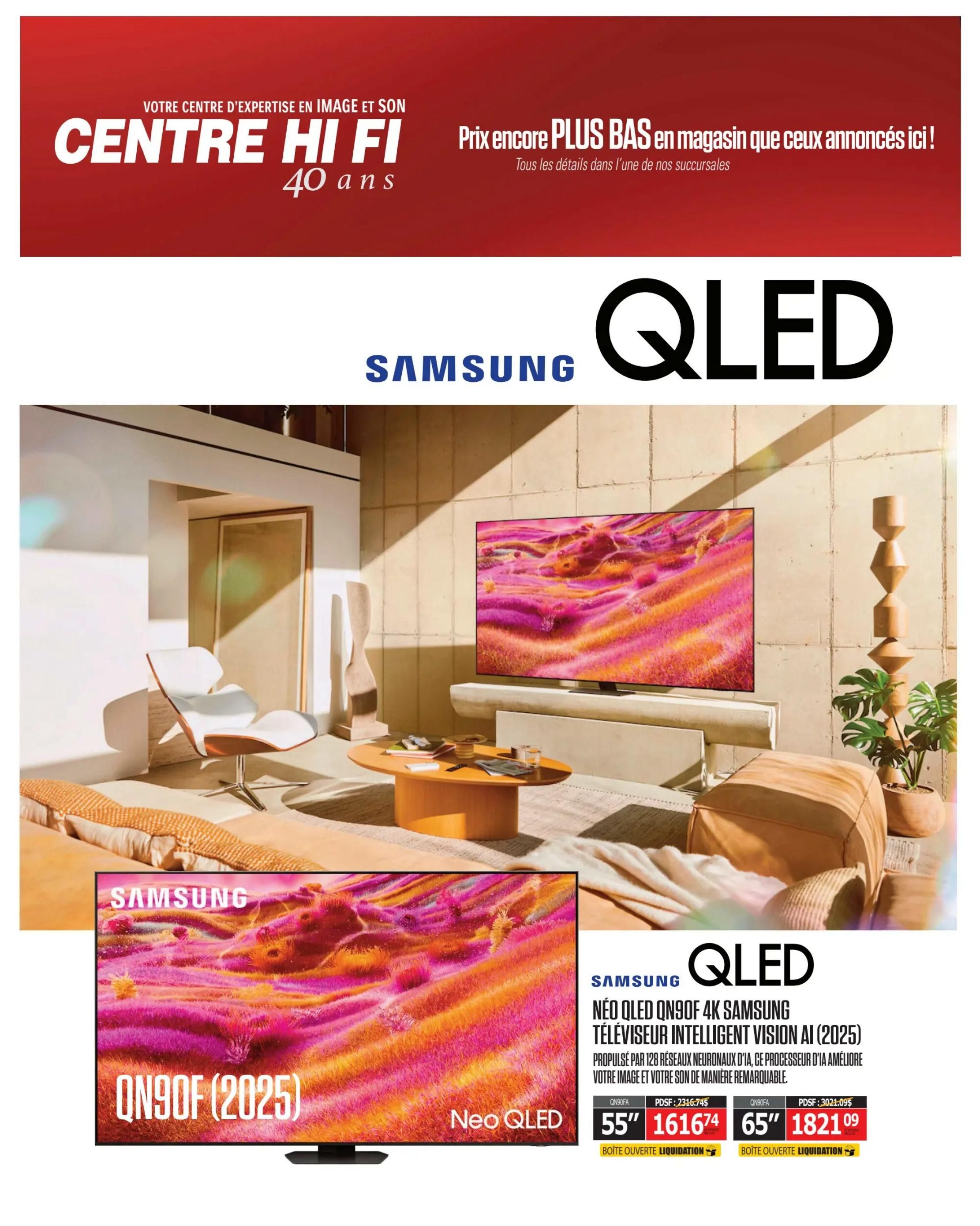 Centre Hi-Fi Flyer August 7 to 13