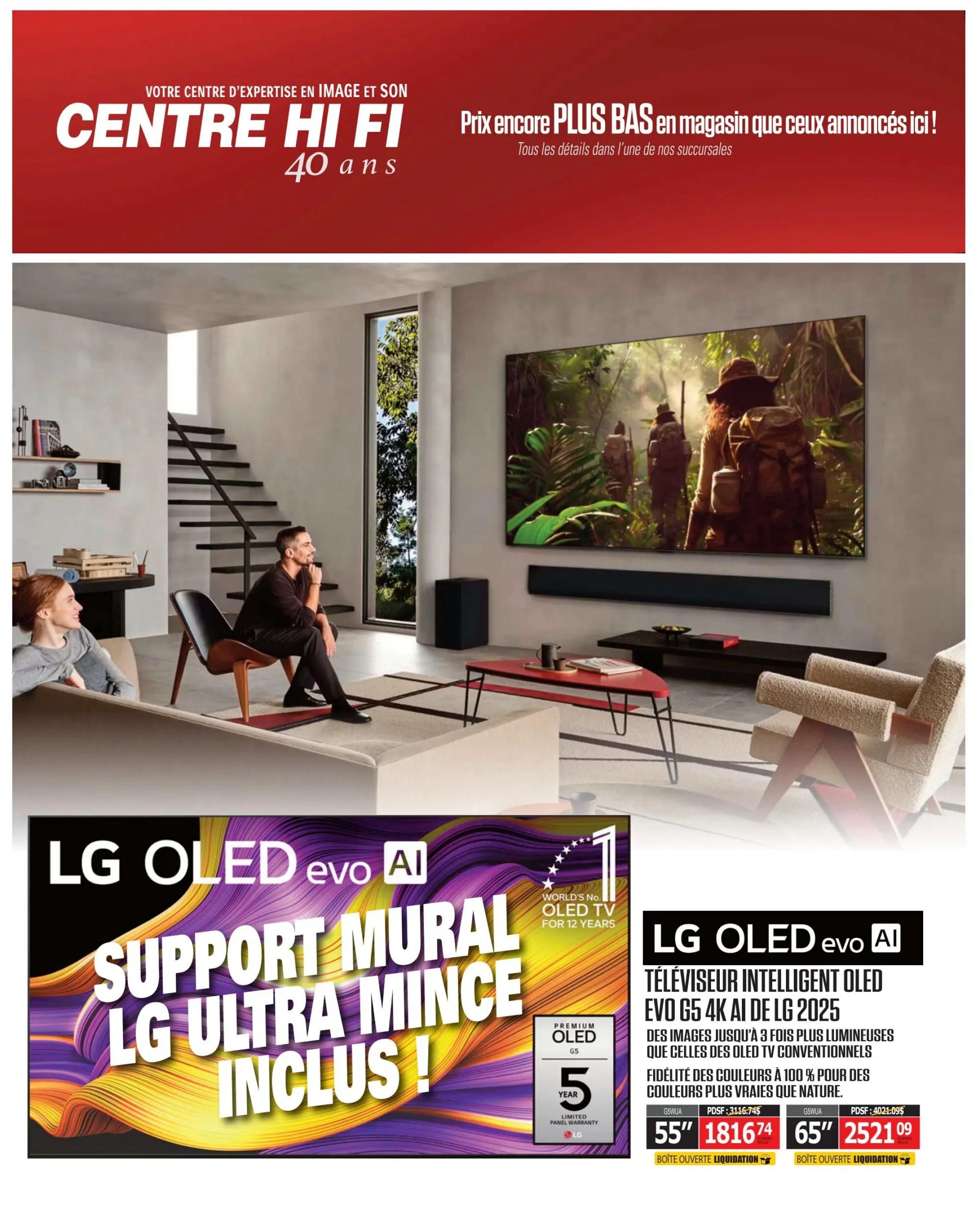 Centre Hi-Fi Flyer August 7 to 13