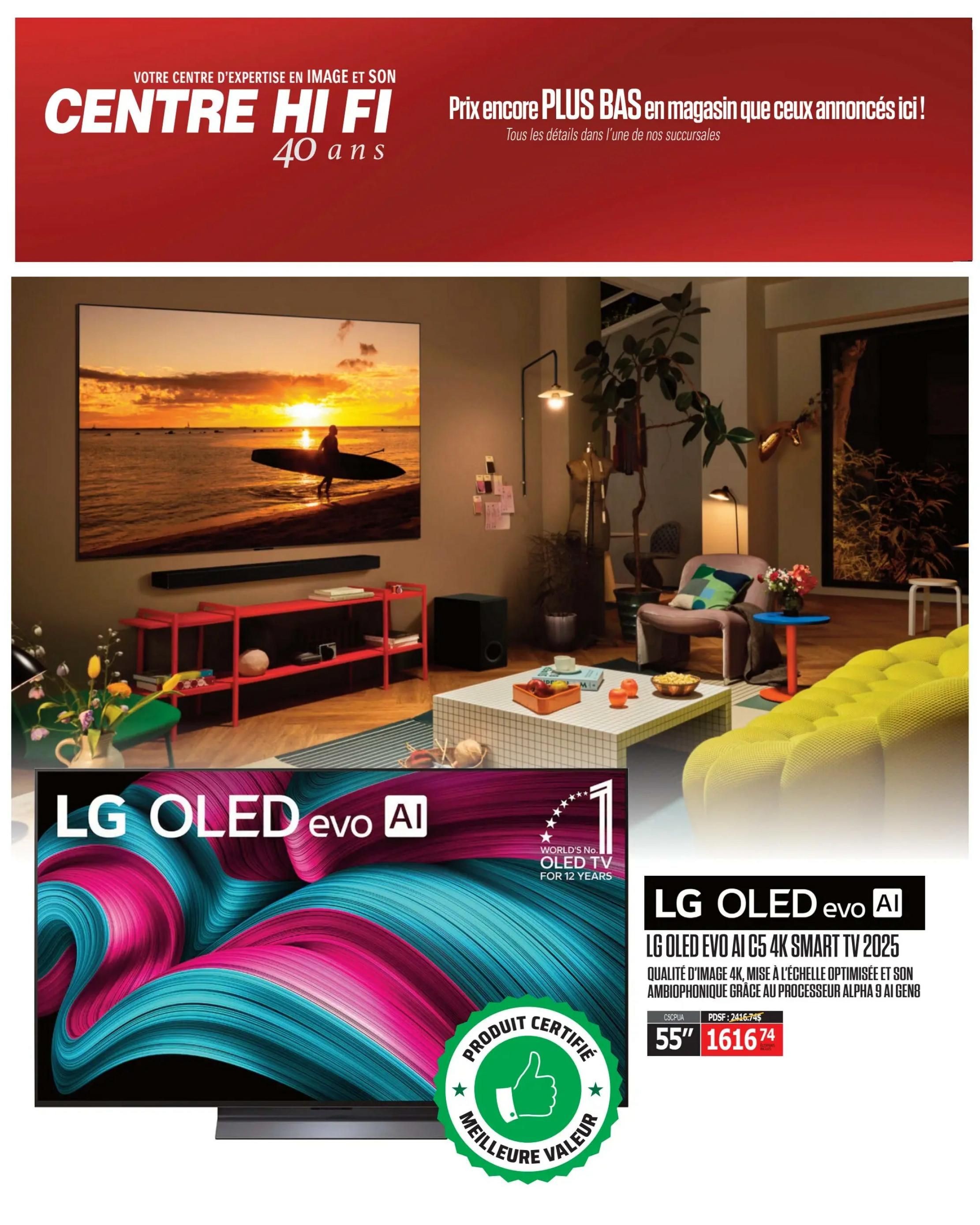 Centre Hi-Fi Flyer August 7 to 13