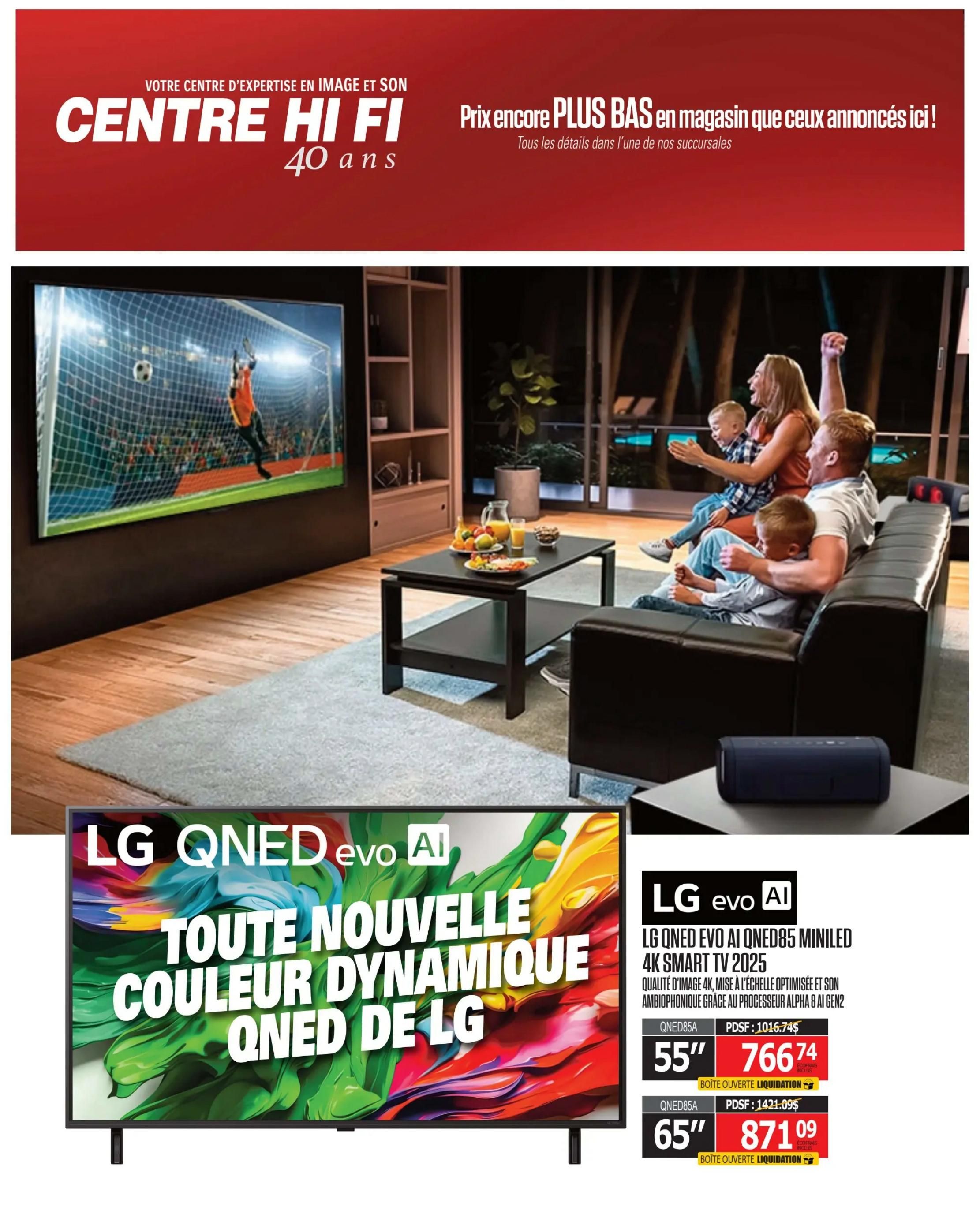 Centre Hi-Fi Flyer August 7 to 13