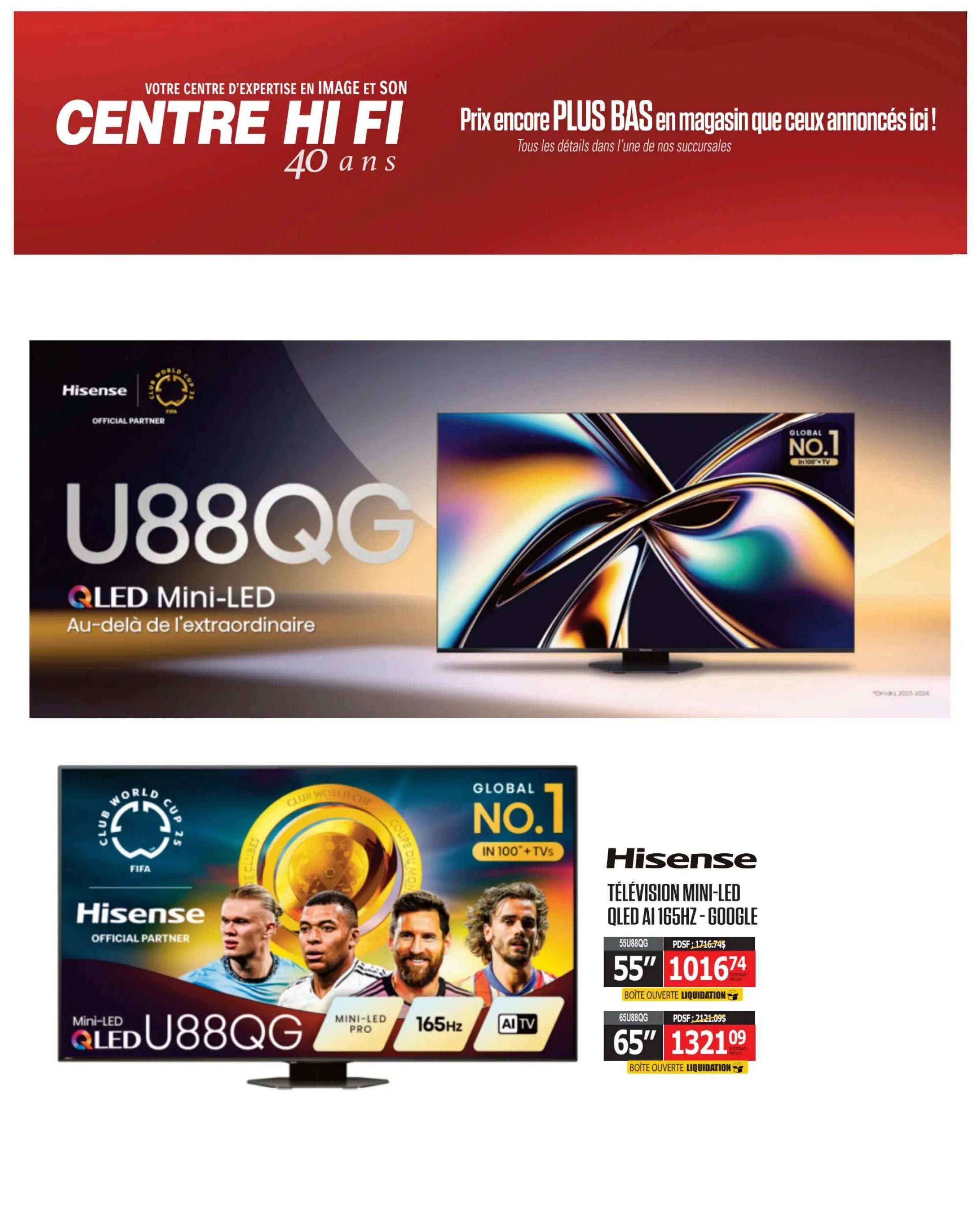 Centre Hi-Fi Flyer August 7 to 13