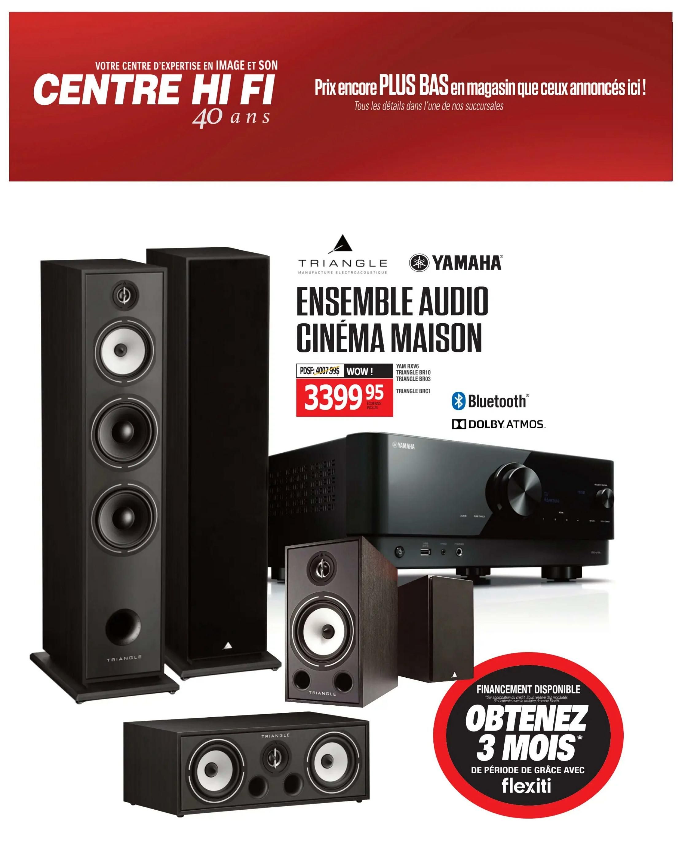 Centre Hi-Fi Flyer August 7 to 13