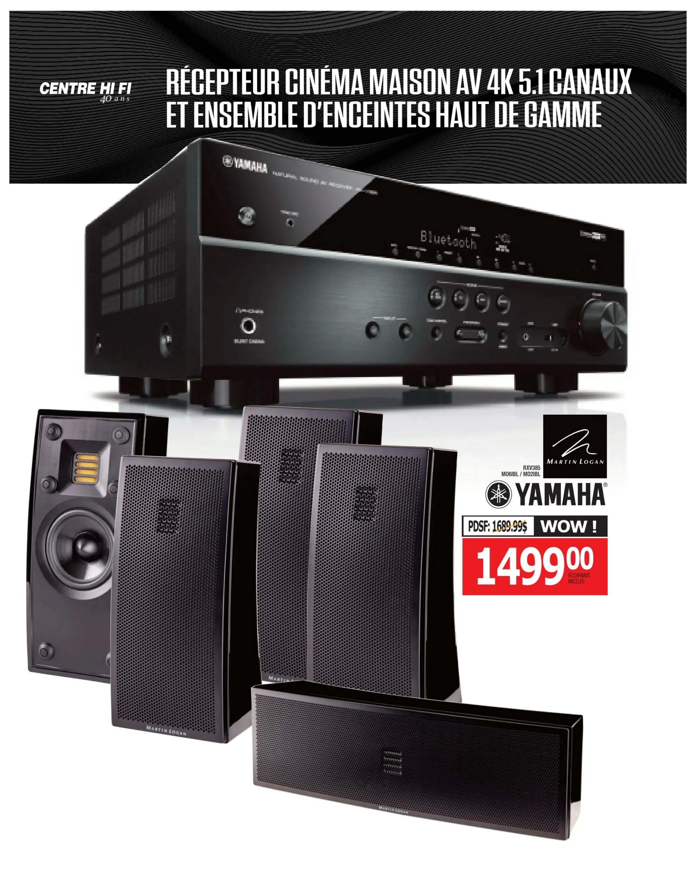 Centre Hi-Fi Flyer August 7 to 13