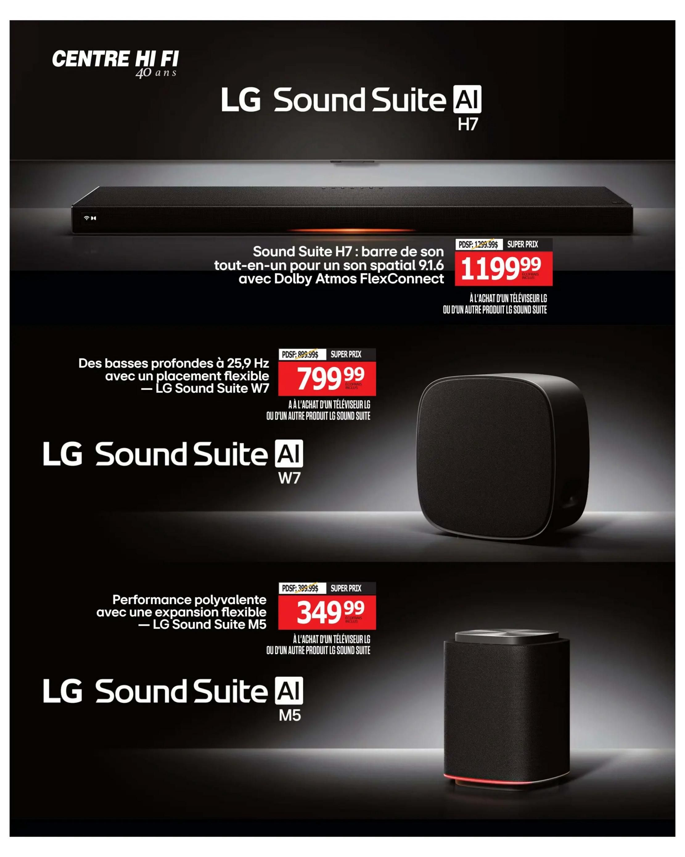Centre Hi-Fi Flyer August 7 to 13