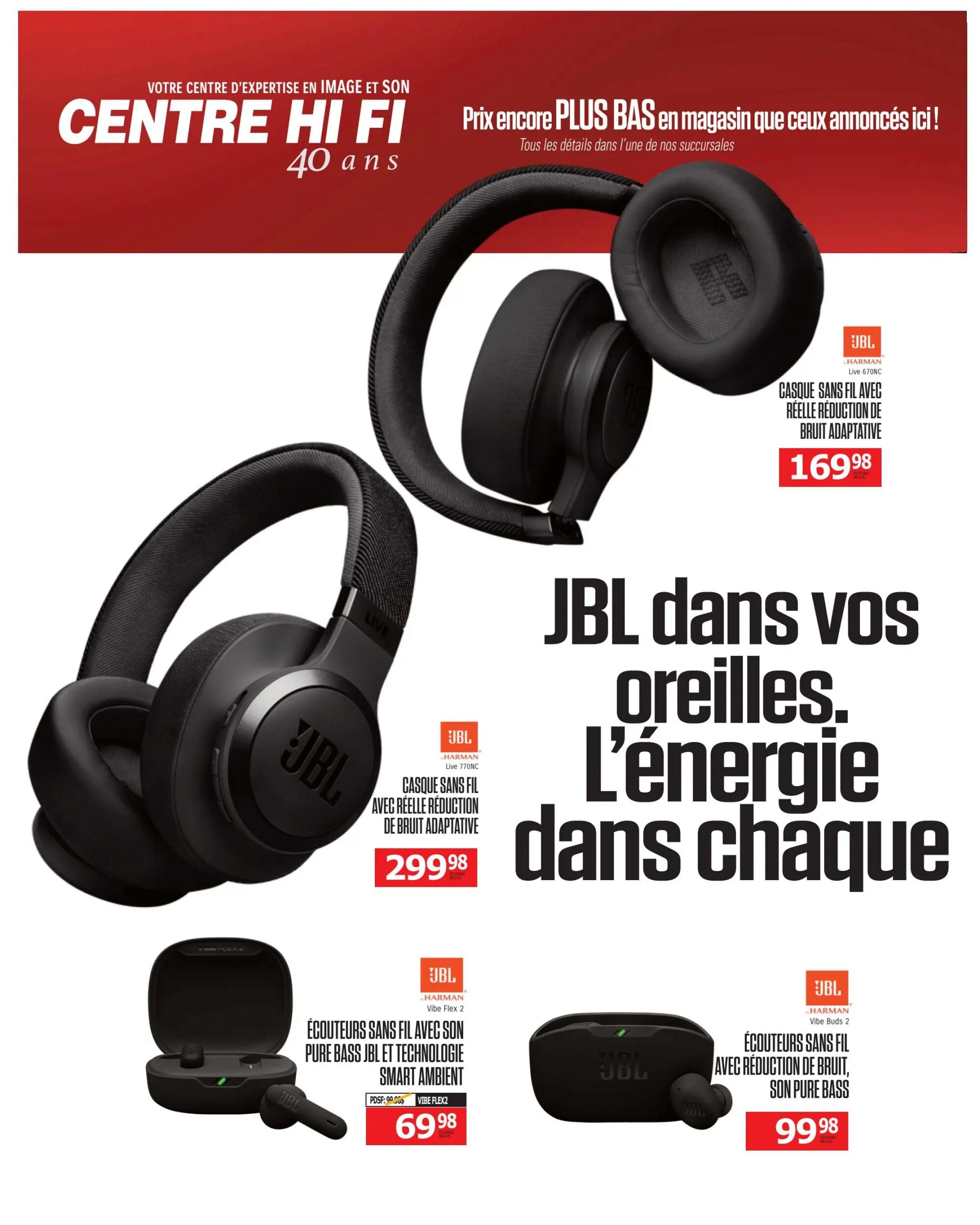 Centre Hi-Fi Flyer August 7 to 13
