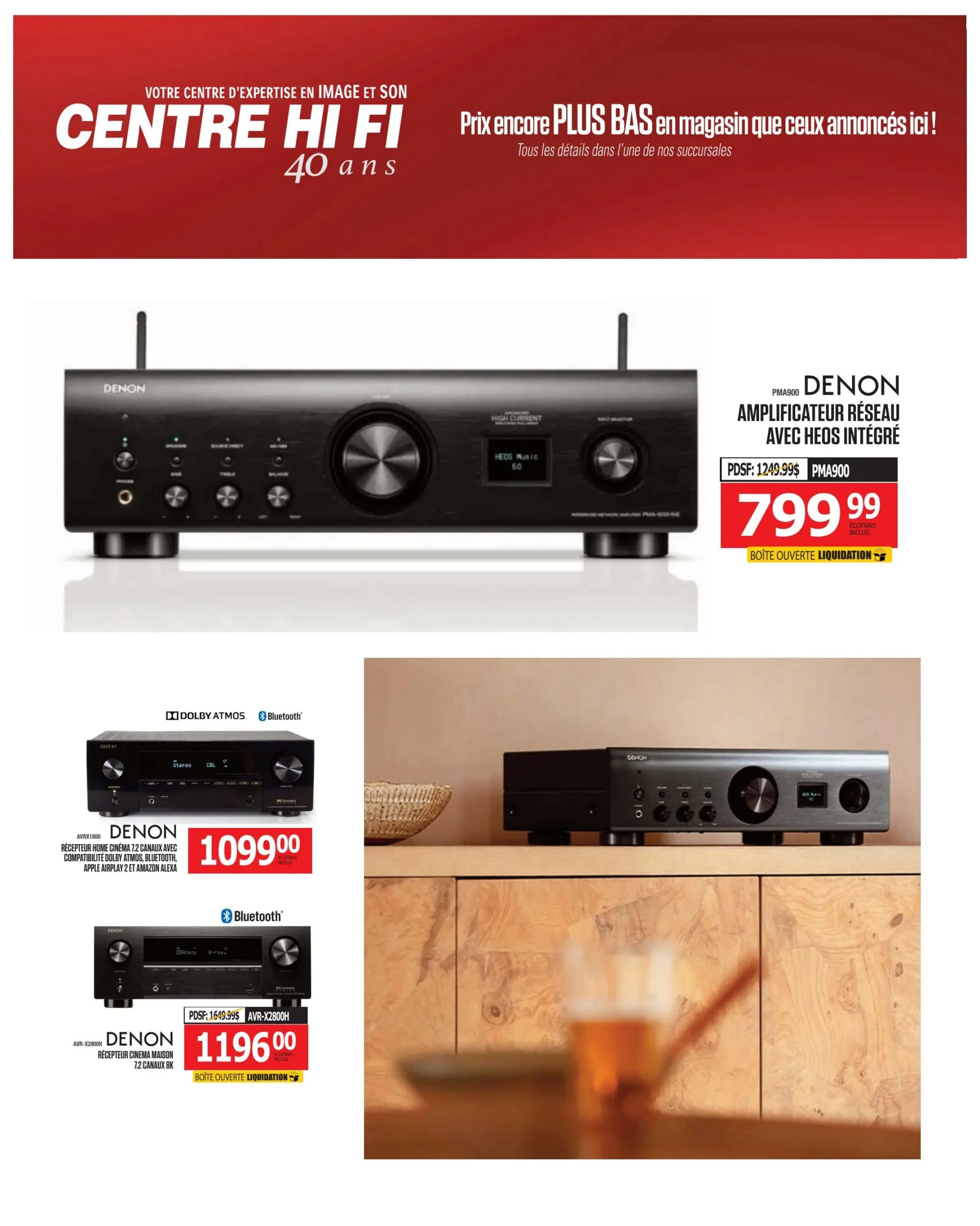 Centre Hi-Fi Flyer August 7 to 13
