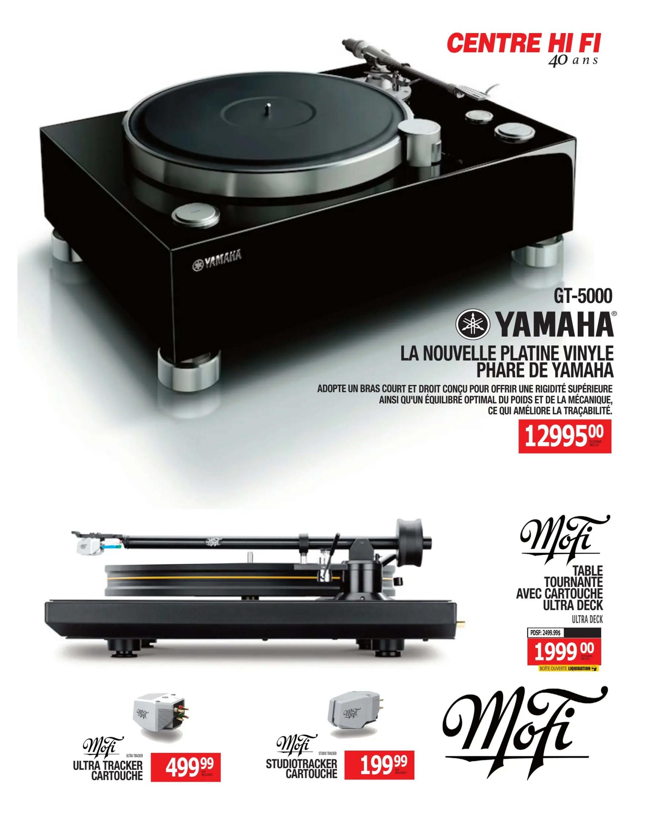 Centre Hi-Fi Flyer August 7 to 13