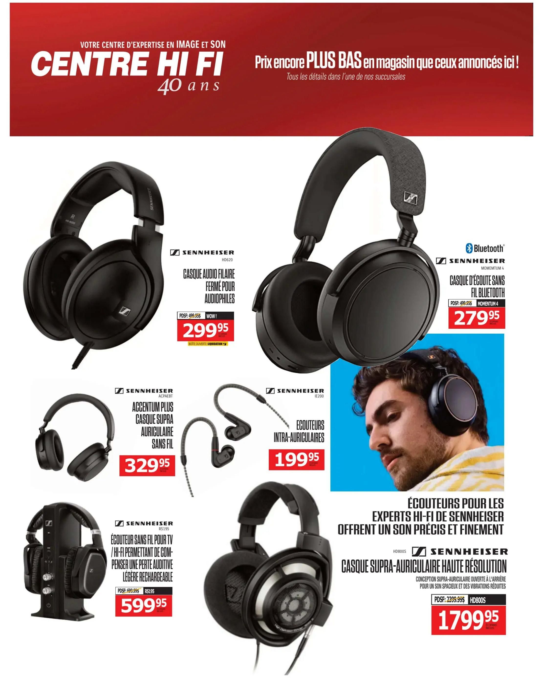 Centre Hi-Fi Flyer August 7 to 13