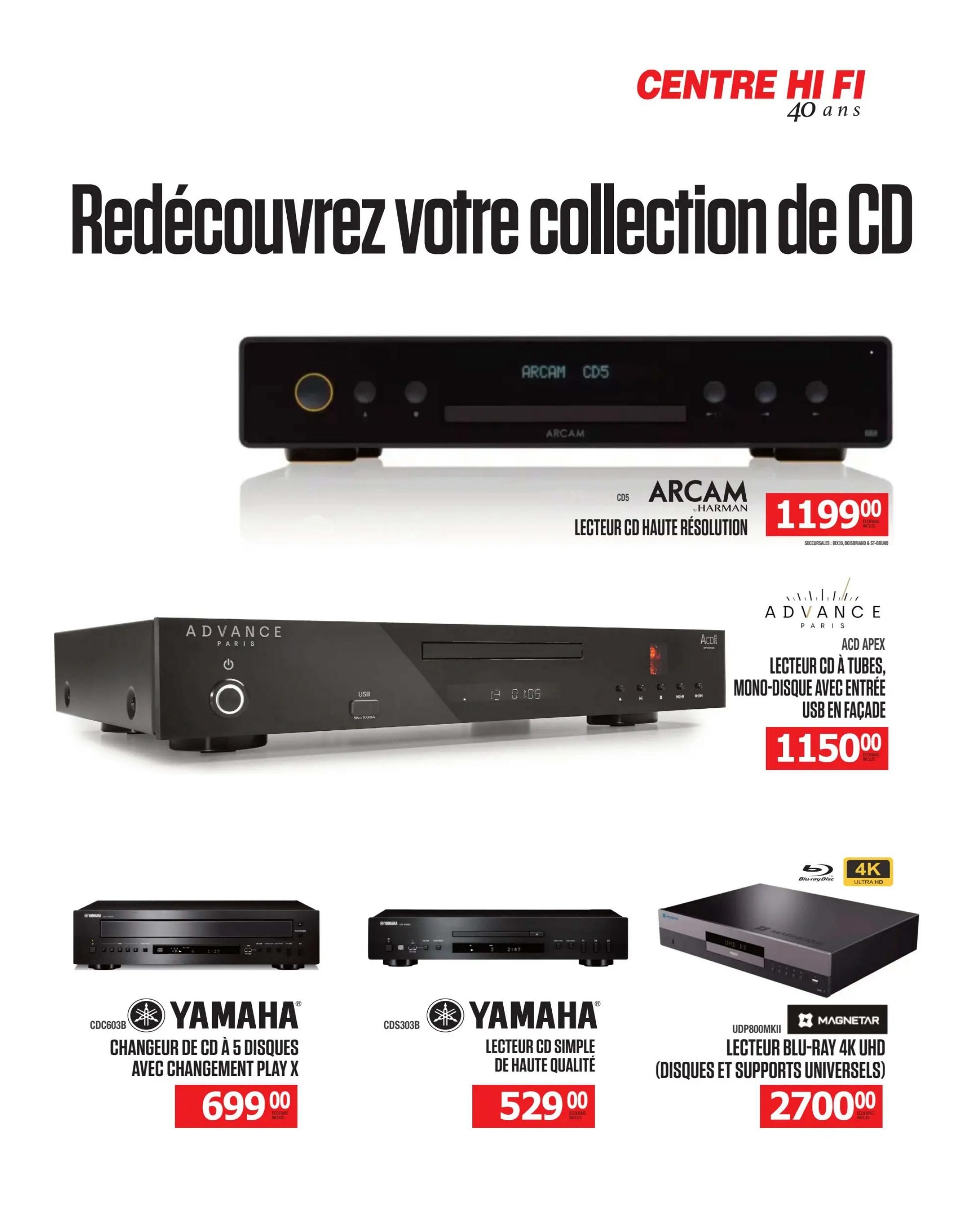 Centre Hi-Fi Flyer August 7 to 13