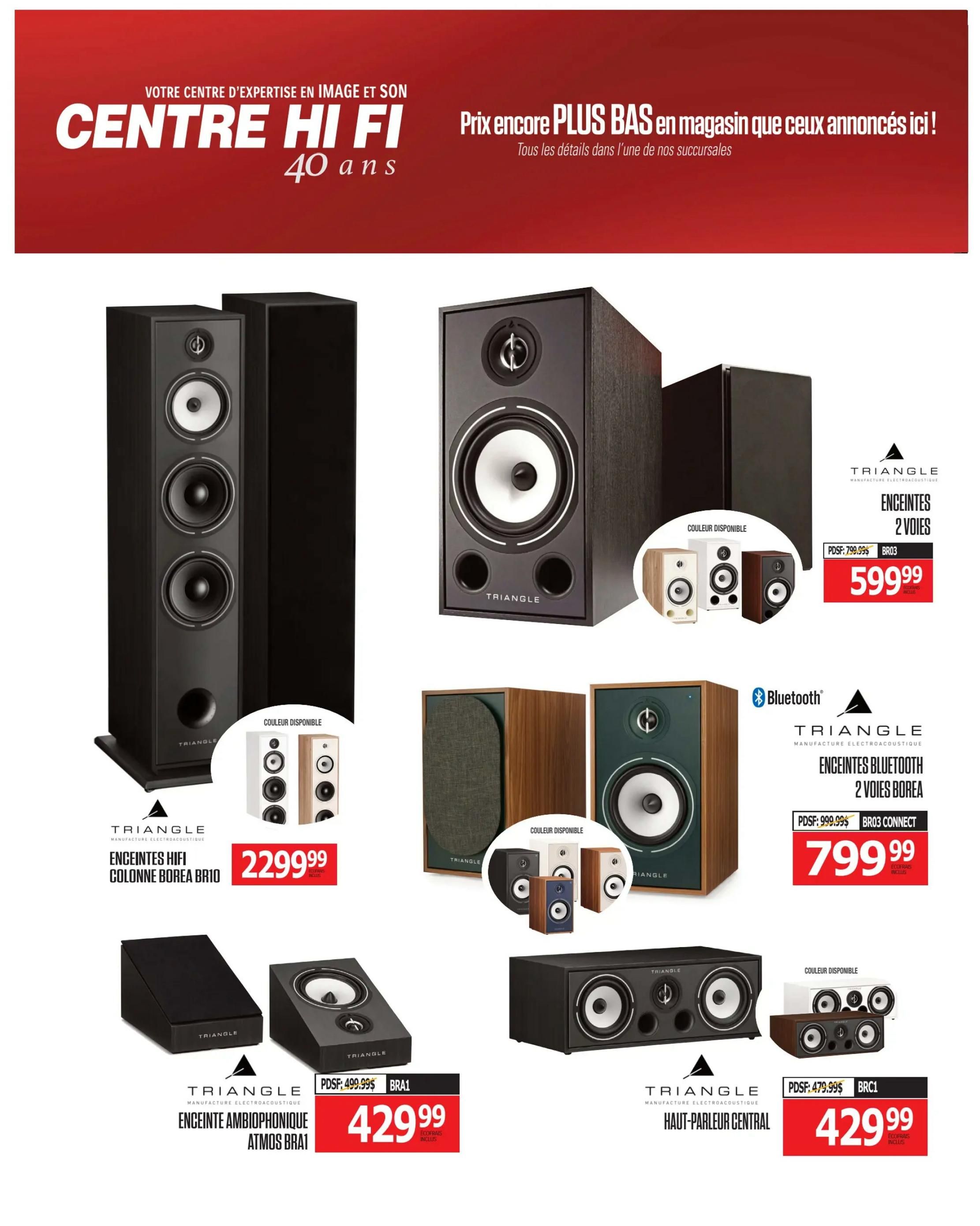 Centre Hi-Fi Flyer August 7 to 13