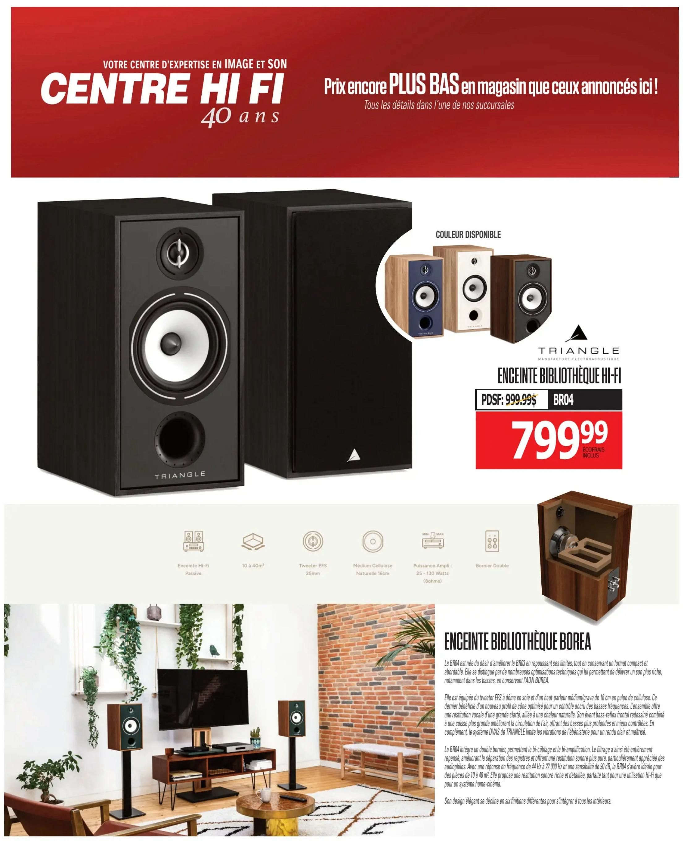 Centre Hi-Fi Flyer August 7 to 13