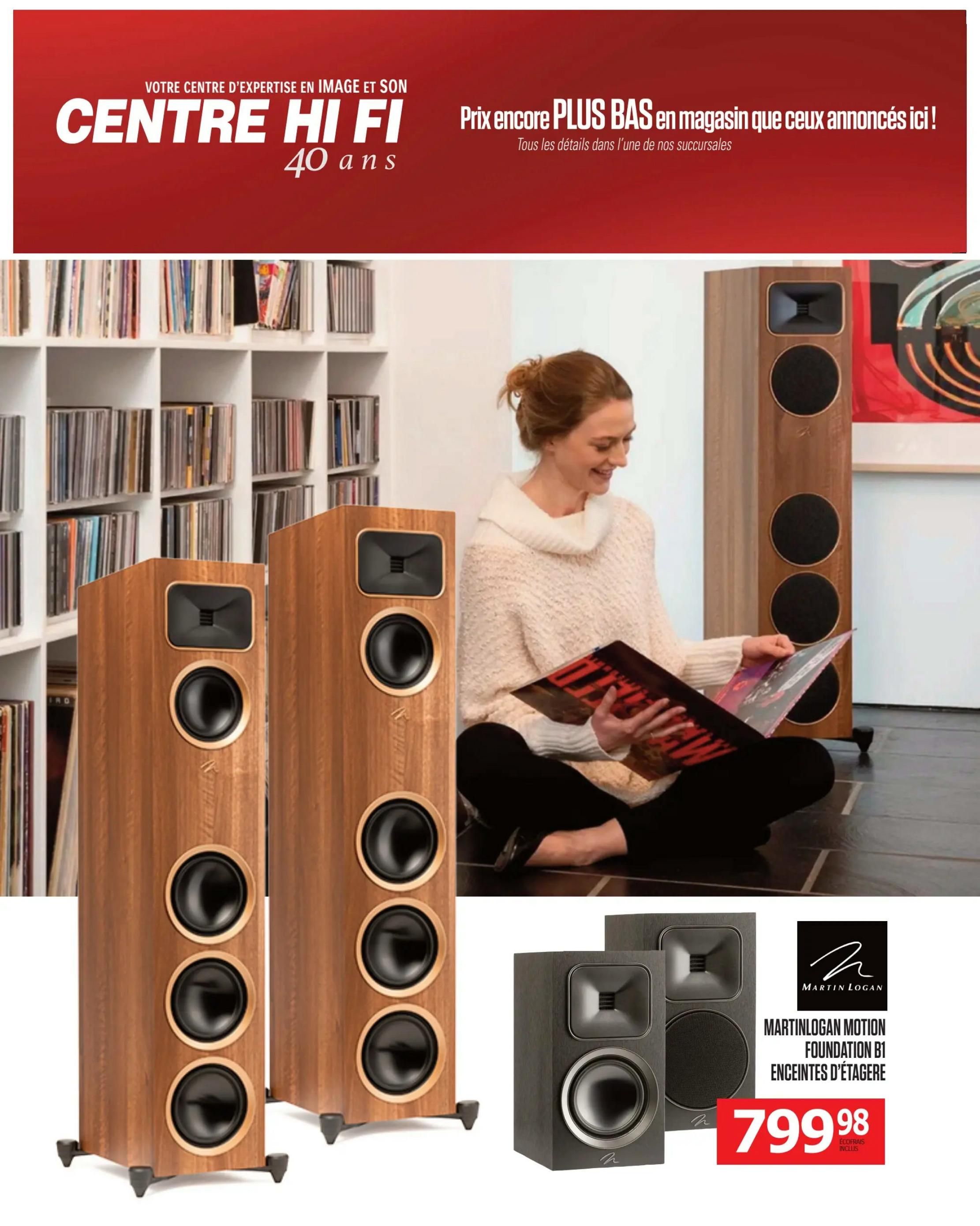 Centre Hi-Fi Flyer August 7 to 13