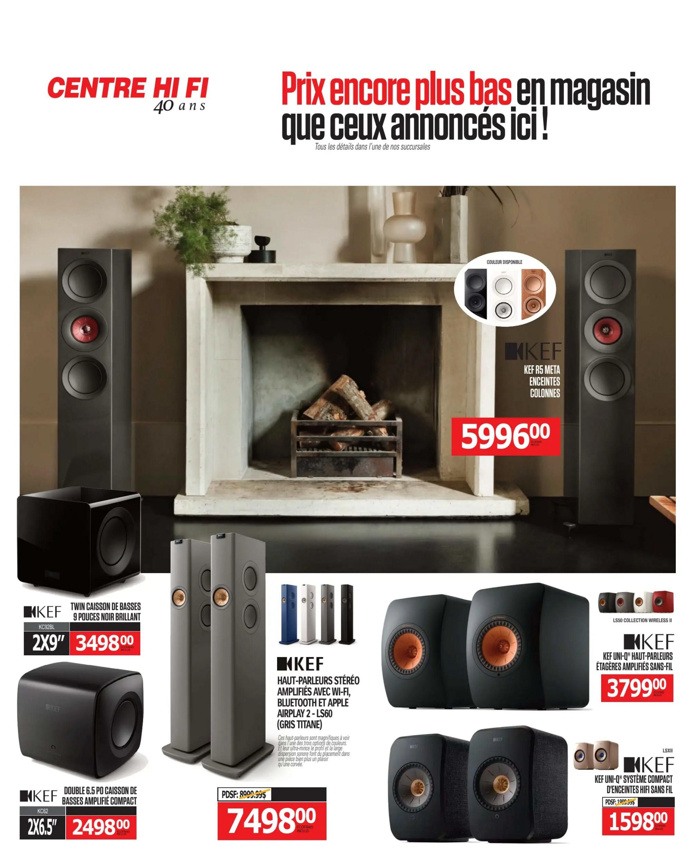 Centre Hi-Fi Flyer August 7 to 13
