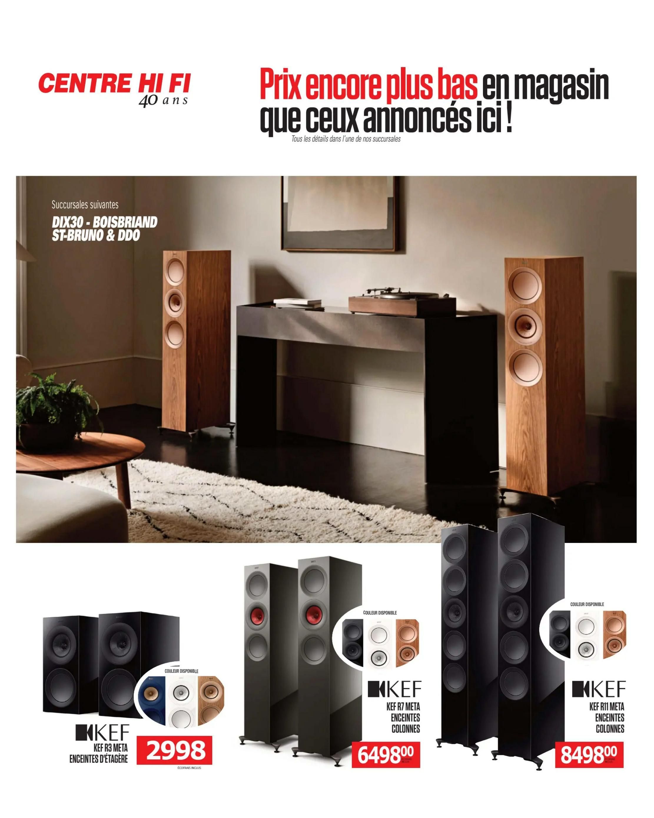Centre Hi-Fi Flyer August 7 to 13