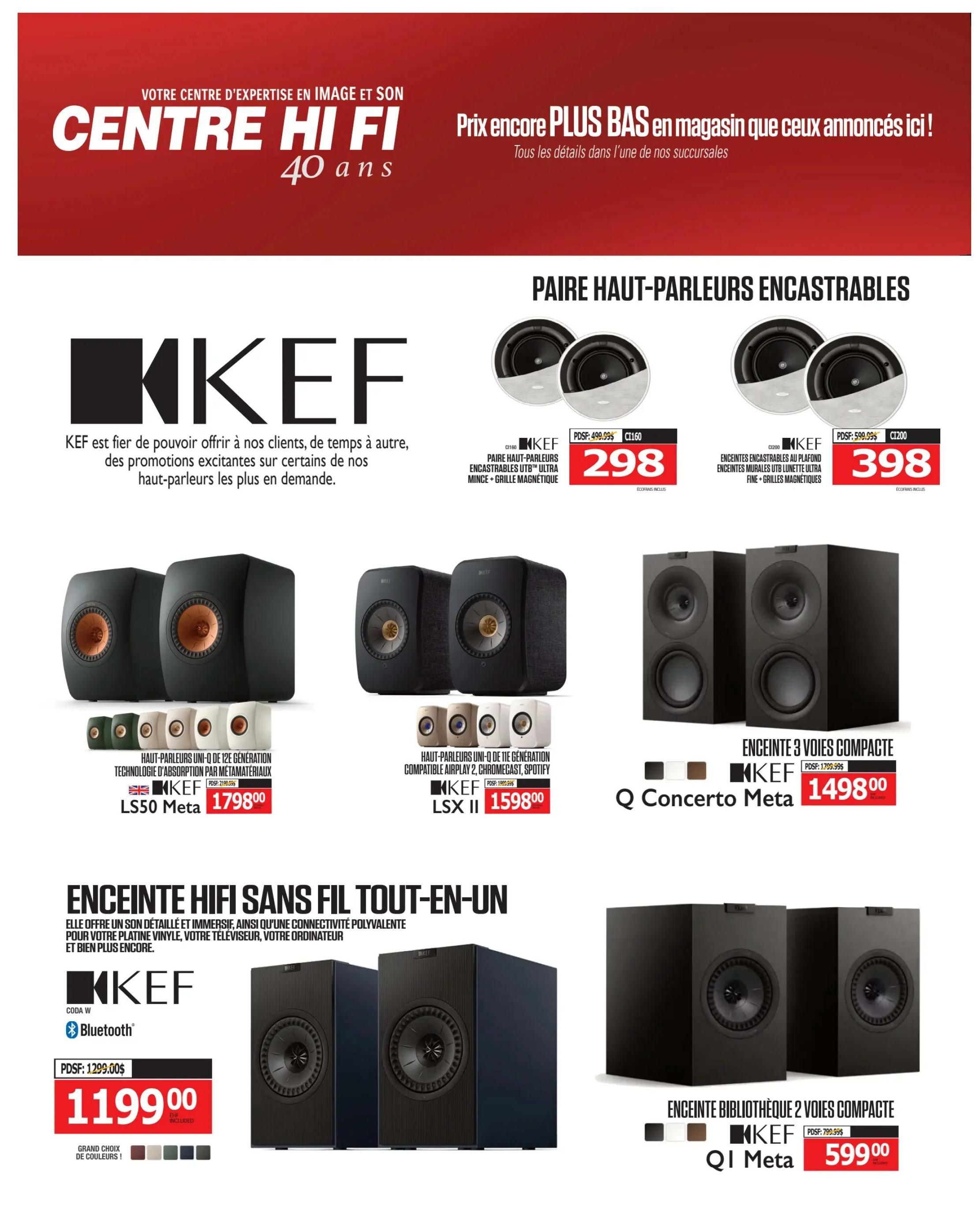 Centre Hi-Fi Flyer August 7 to 13
