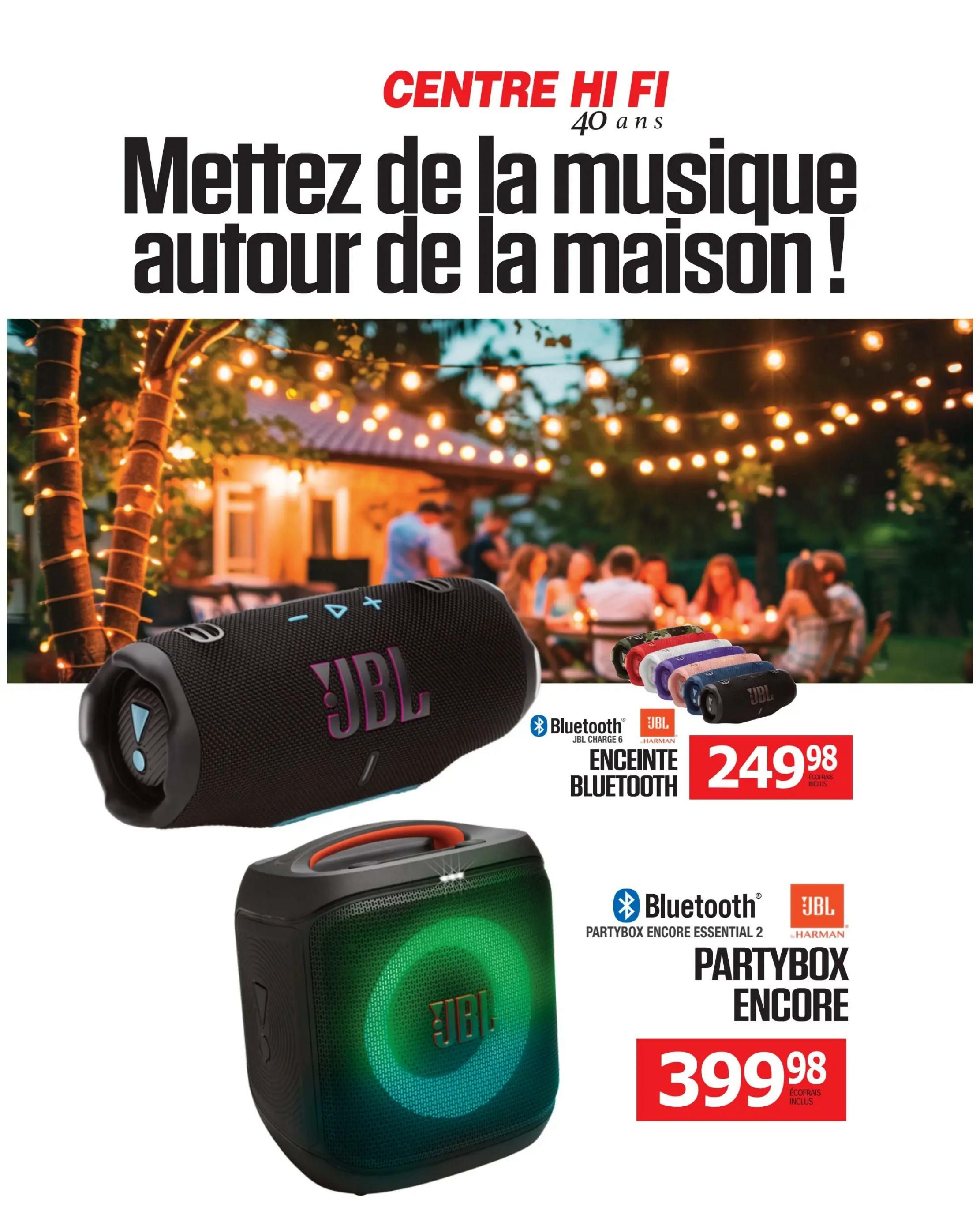 Centre Hi-Fi Flyer August 7 to 13