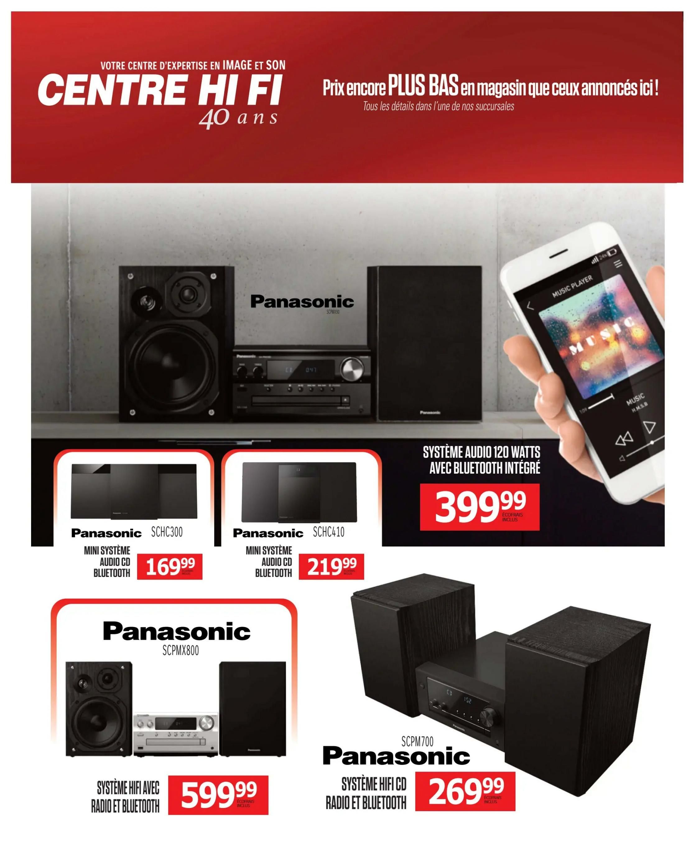 Centre Hi-Fi Flyer August 7 to 13
