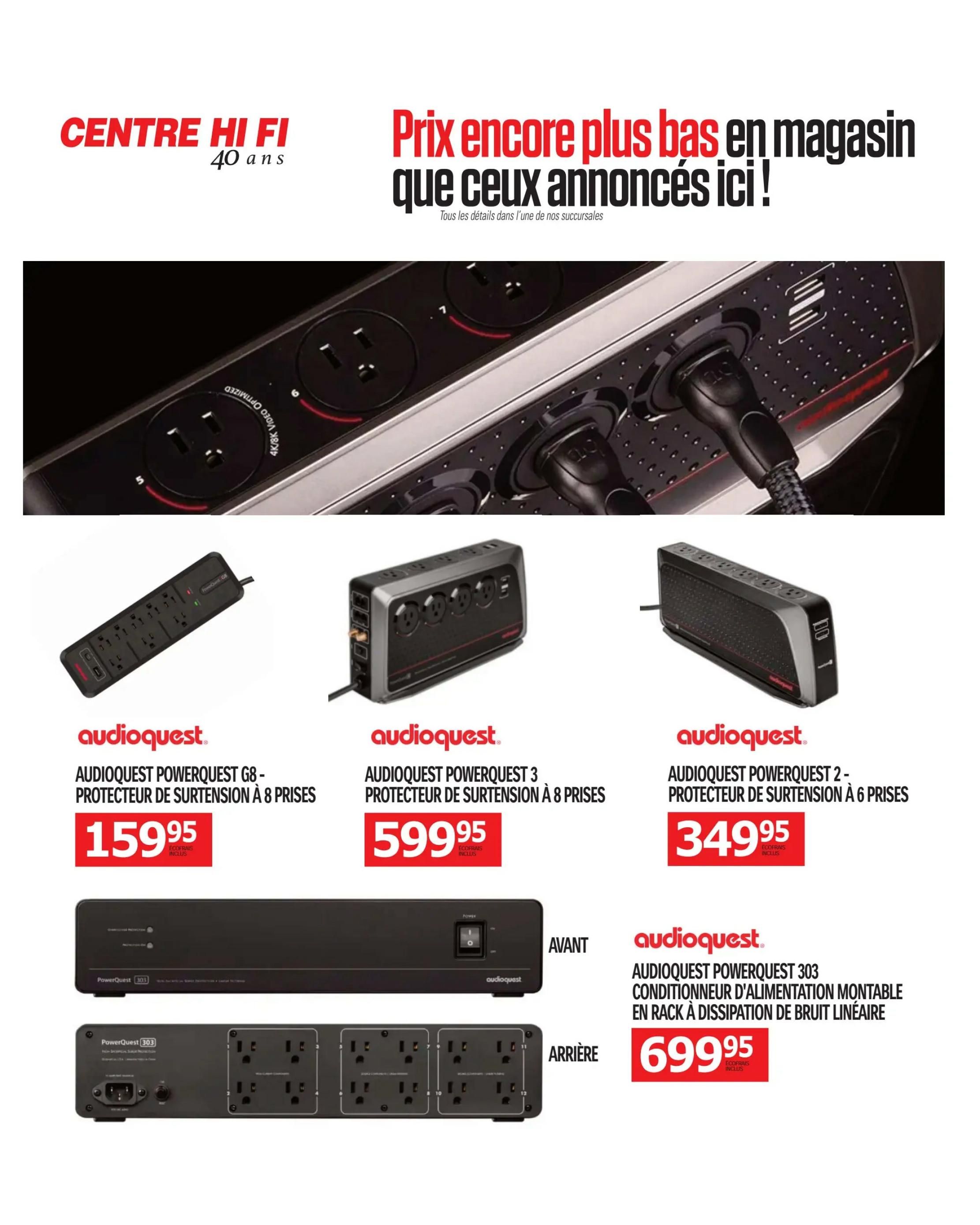 Centre Hi-Fi Flyer August 7 to 13