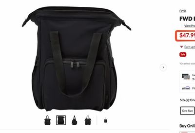 Sport Chek: FWD Frame 3.0 Convertible Tote/Backpack — $47.99 (Reg. $79.99, 40% off; ends Aug. 12)