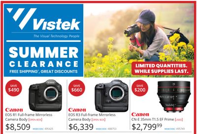 Vistek Flyer August 7 to 21