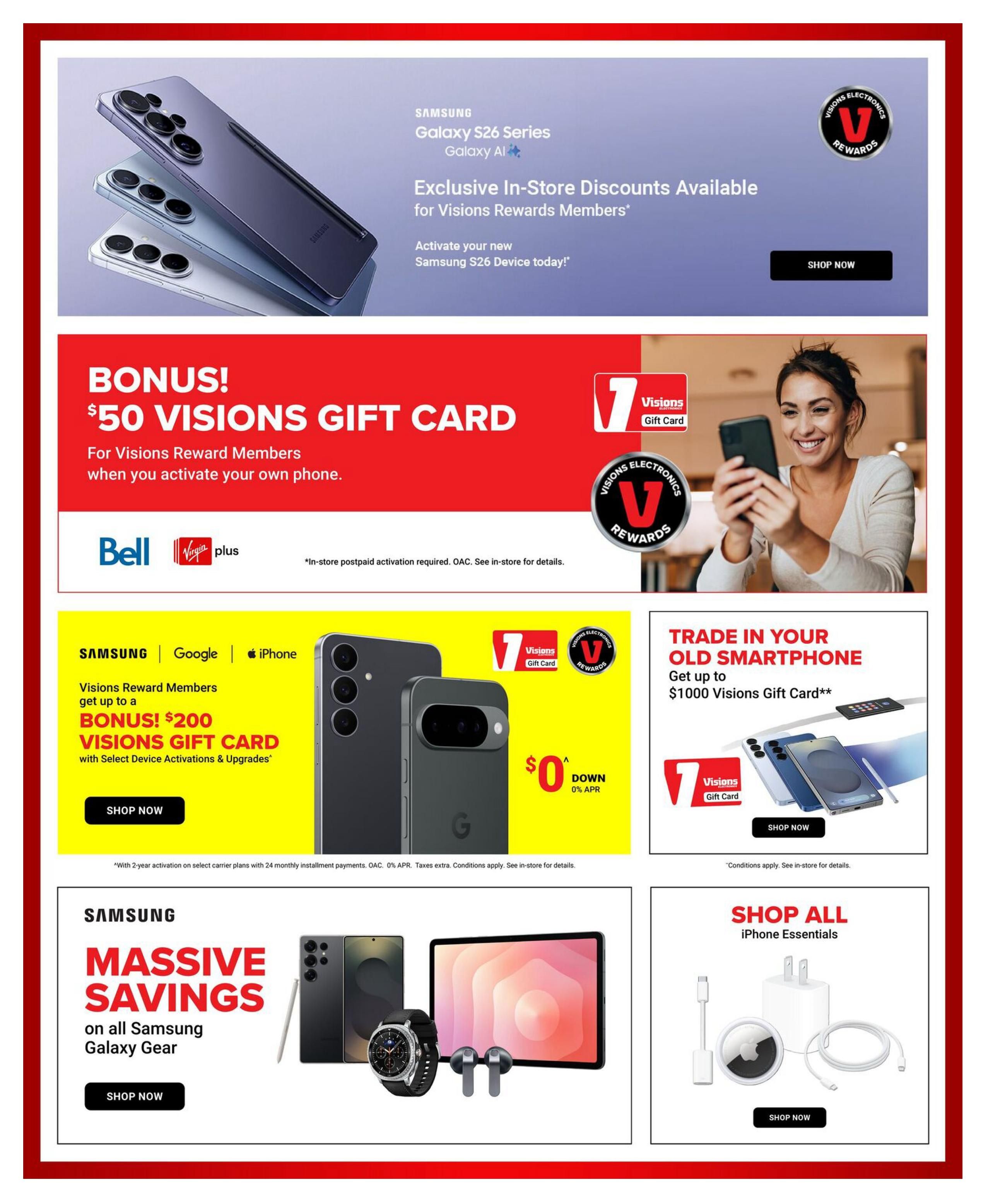 Visions Electronics Flyer August 7 to 13